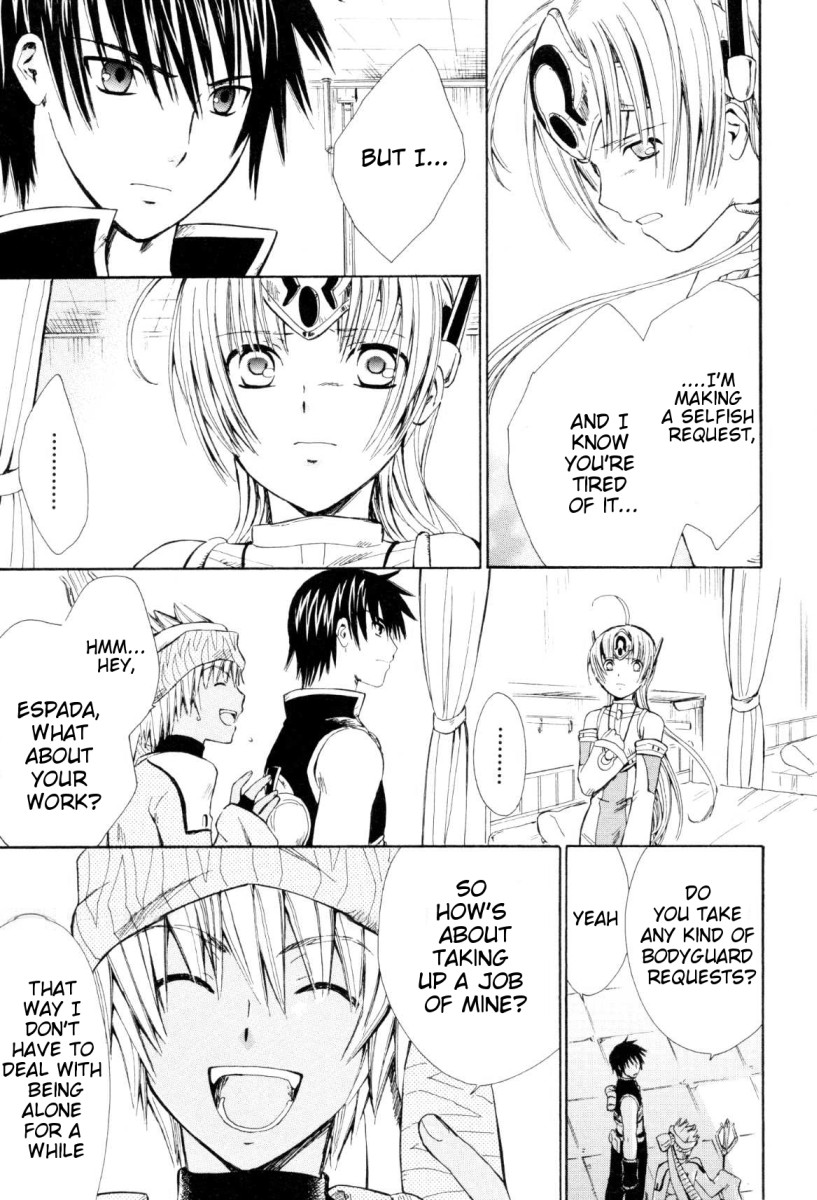 Ar Tonelico - Arpeggio Chapter 2.2 page 37 - Chapter 2 v2 : phrase 2 - A Young Man's Sorrow