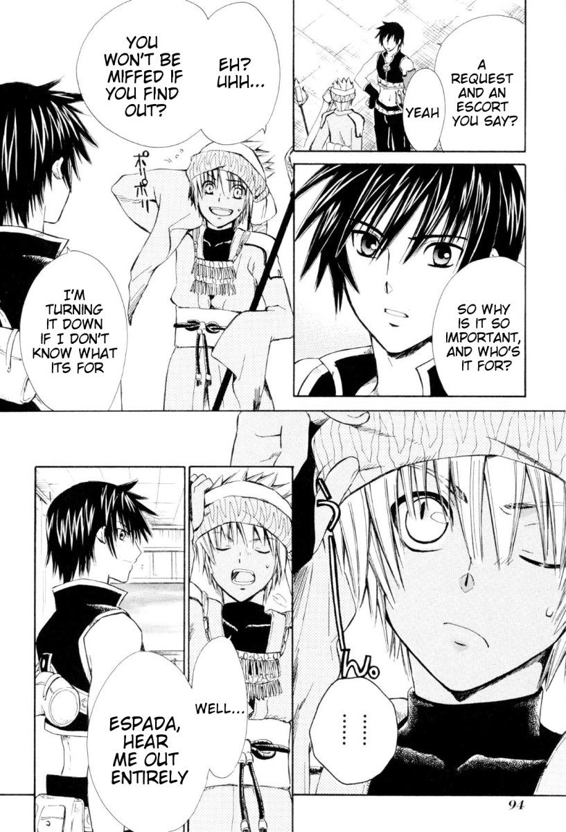 Ar Tonelico - Arpeggio Chapter 2.2 page 38 - Chapter 2 v2 : phrase 2 - A Young Man's Sorrow