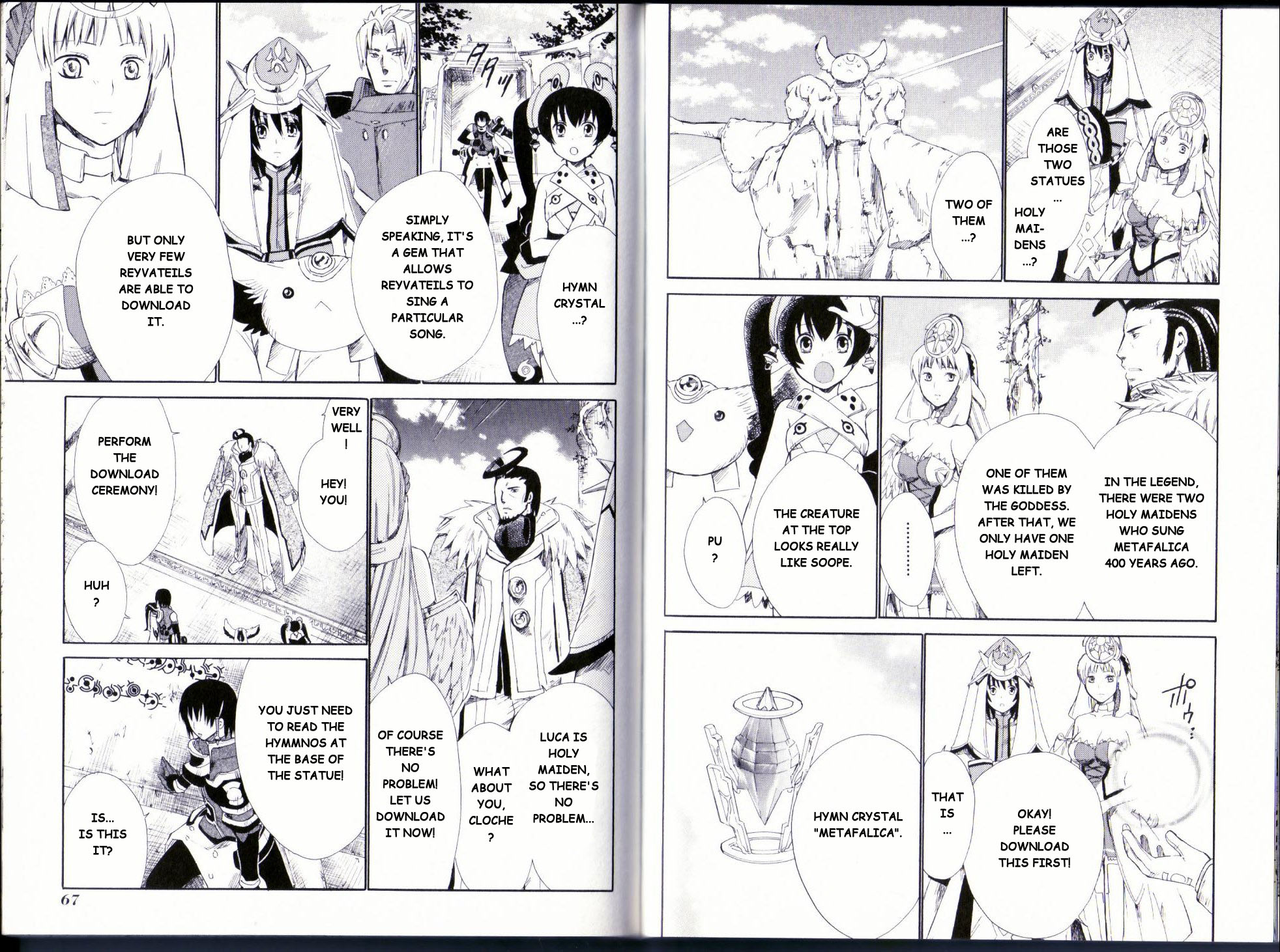 Ar Tonelico II Chapter 7.2 page 14 - Chapter 7 v2 : bond 7 - Rumbling