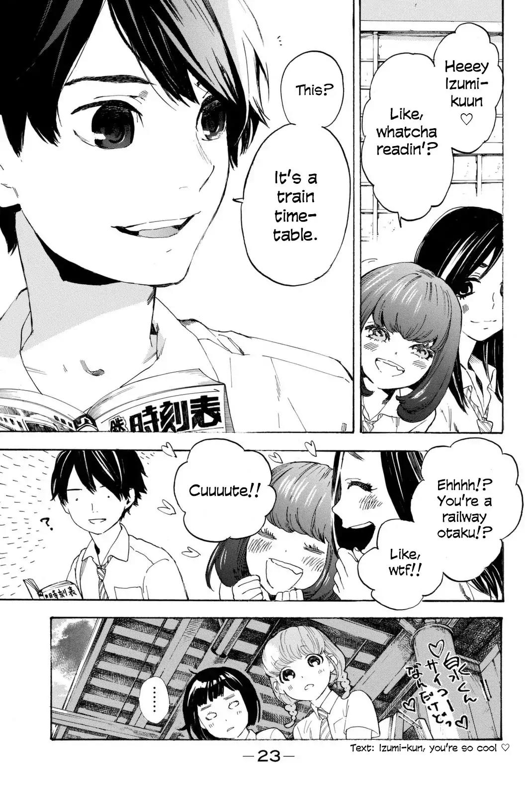 Araburu Kisetsu no Otomedomo yo Chapter 1 page 25 - Chapter 1