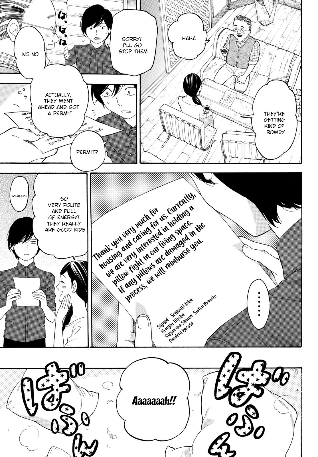 Araburu Kisetsu no Otomedomo yo Chapter 15 page 38 - Chapter 15