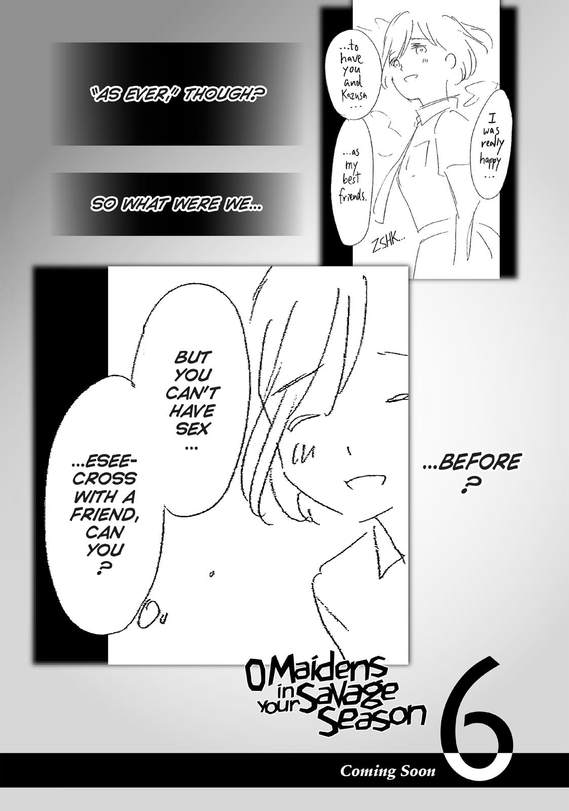 Araburu Kisetsu no Otomedomo yo Chapter 19.5 page 18 - Chapter 19.5