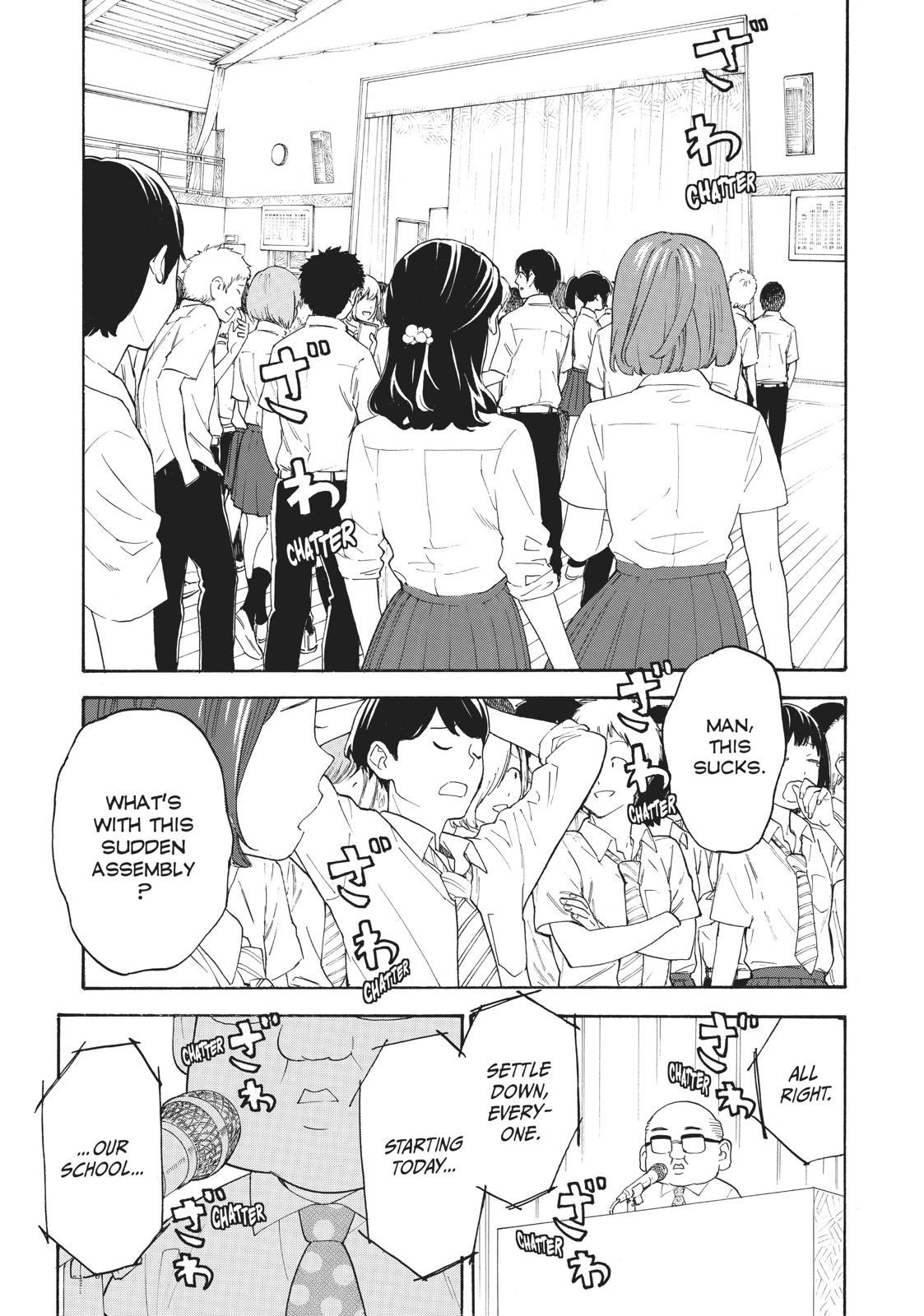 Araburu Kisetsu no Otomedomo yo Chapter 27 page 1 - Chapter 27