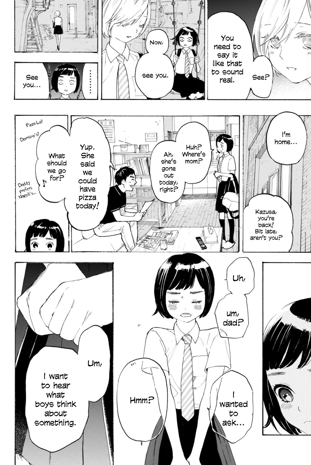 Araburu Kisetsu no Otomedomo yo Chapter 3 page 14 - Chapter 3
