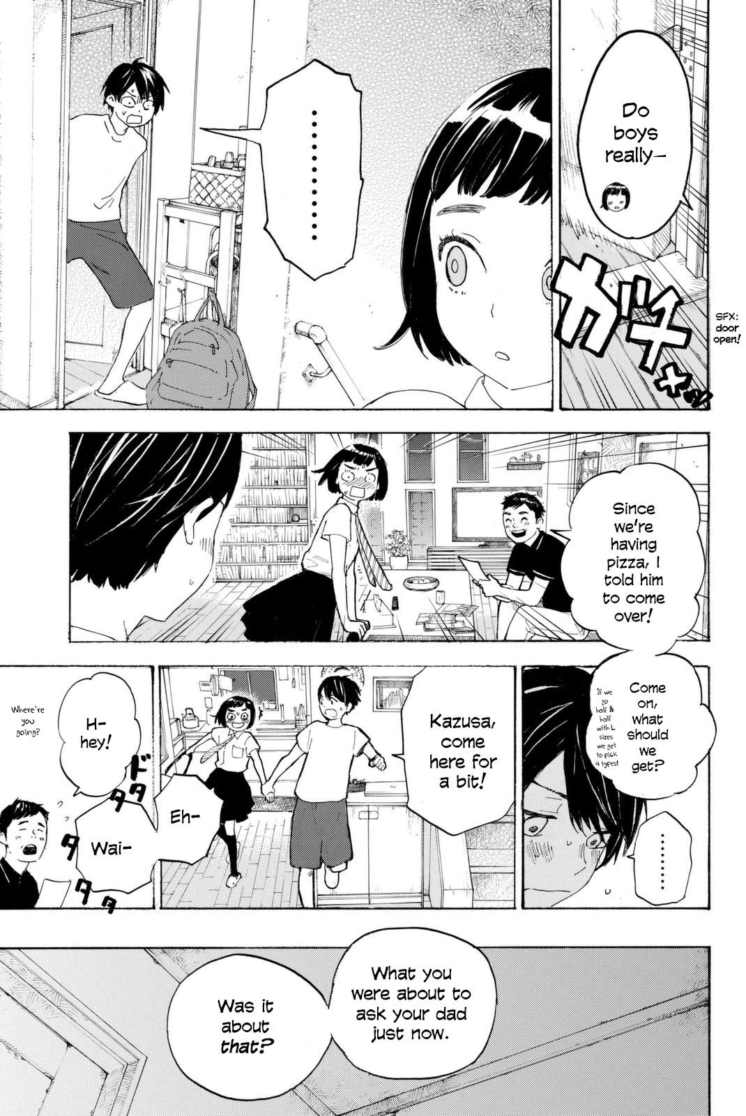 Araburu Kisetsu no Otomedomo yo Chapter 3 page 15 - Chapter 3