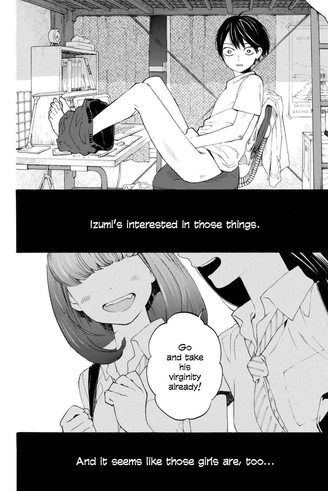 Araburu Kisetsu no Otomedomo yo Chapter 3 page 2 - Chapter 3