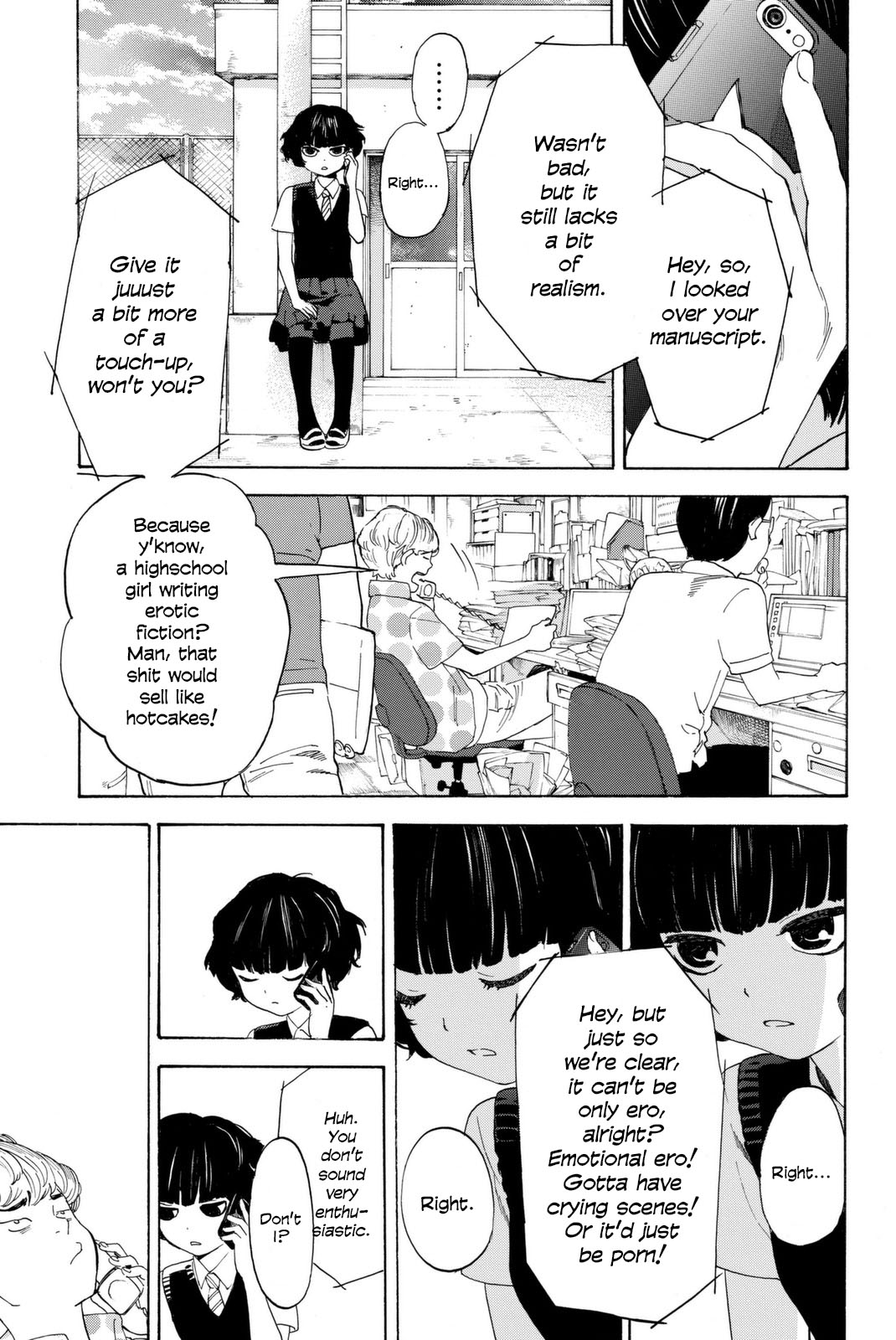 Araburu Kisetsu no Otomedomo yo Chapter 3 page 25 - Chapter 3