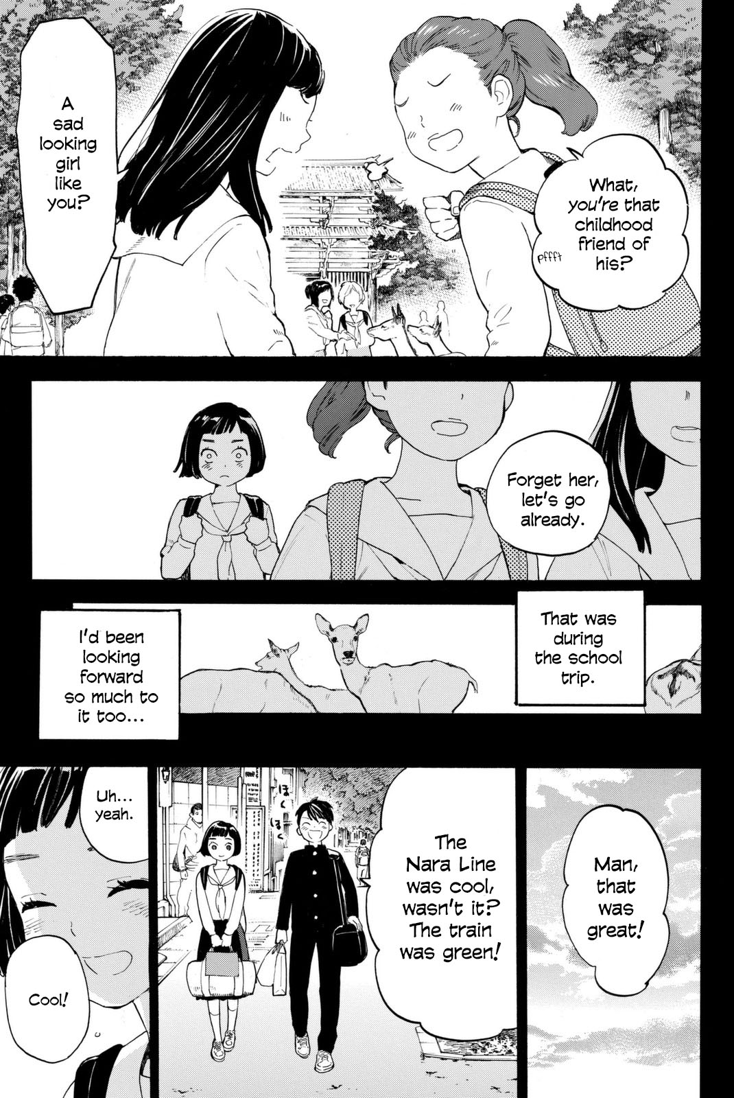 Araburu Kisetsu no Otomedomo yo Chapter 4 page 1 - Chapter 4