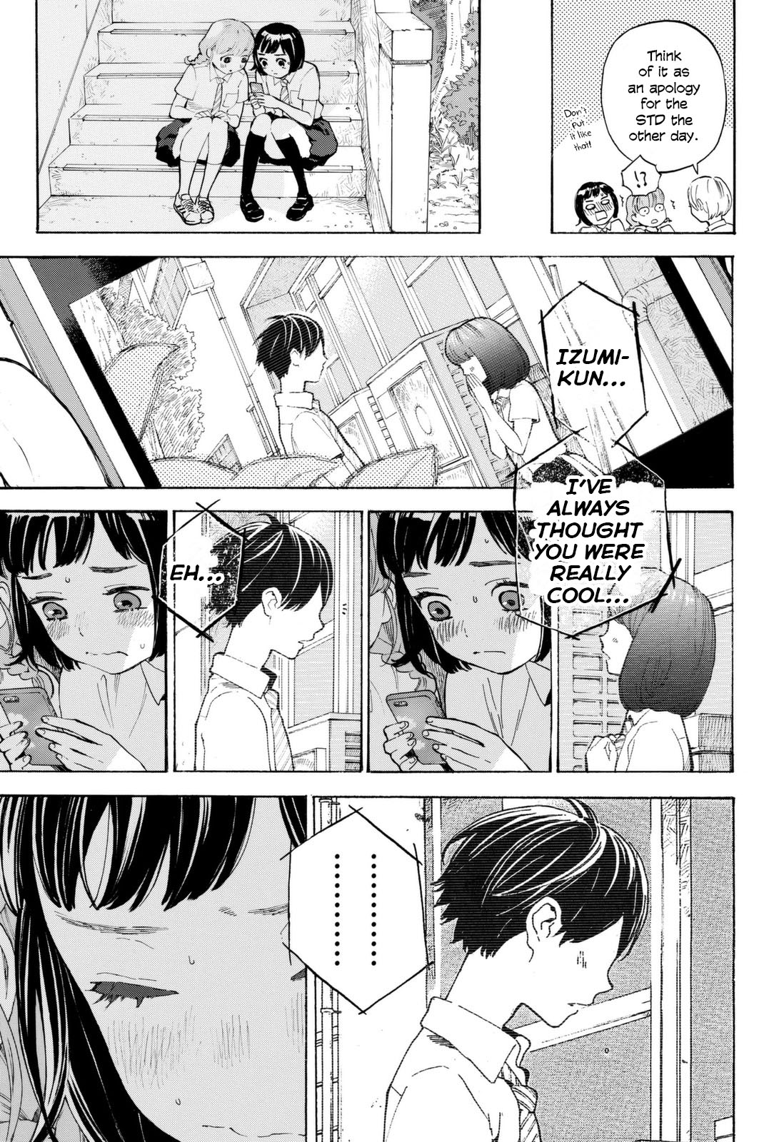 Araburu Kisetsu no Otomedomo yo Chapter 4 page 13 - Chapter 4