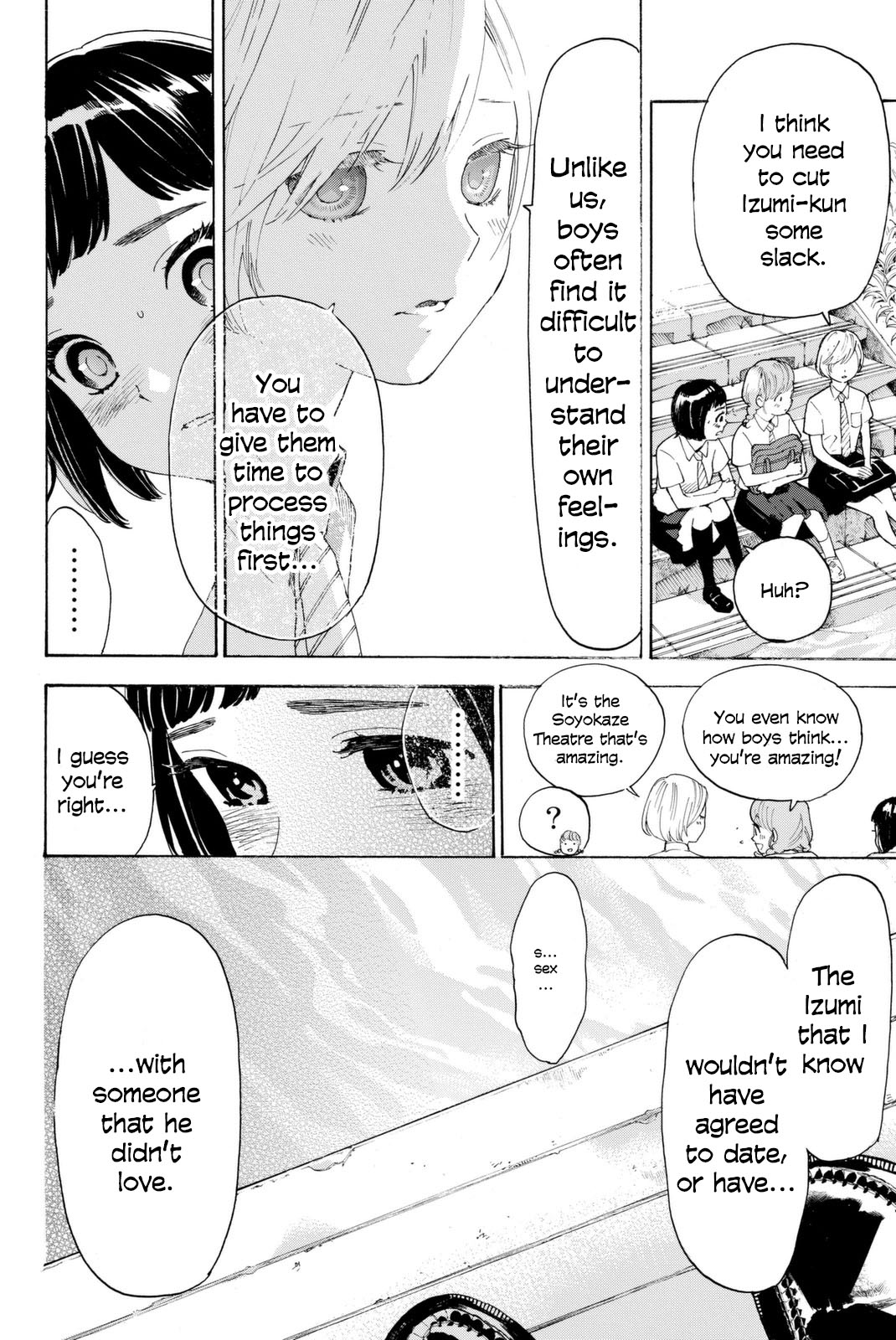 Araburu Kisetsu no Otomedomo yo Chapter 4 page 26 - Chapter 4