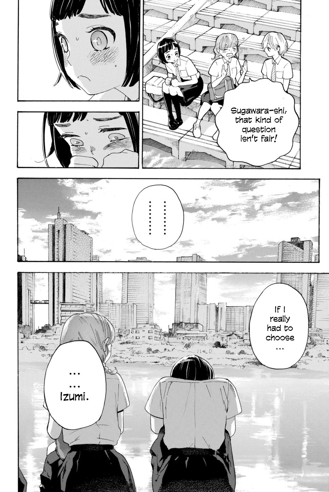 Araburu Kisetsu no Otomedomo yo Chapter 4 page 28 - Chapter 4