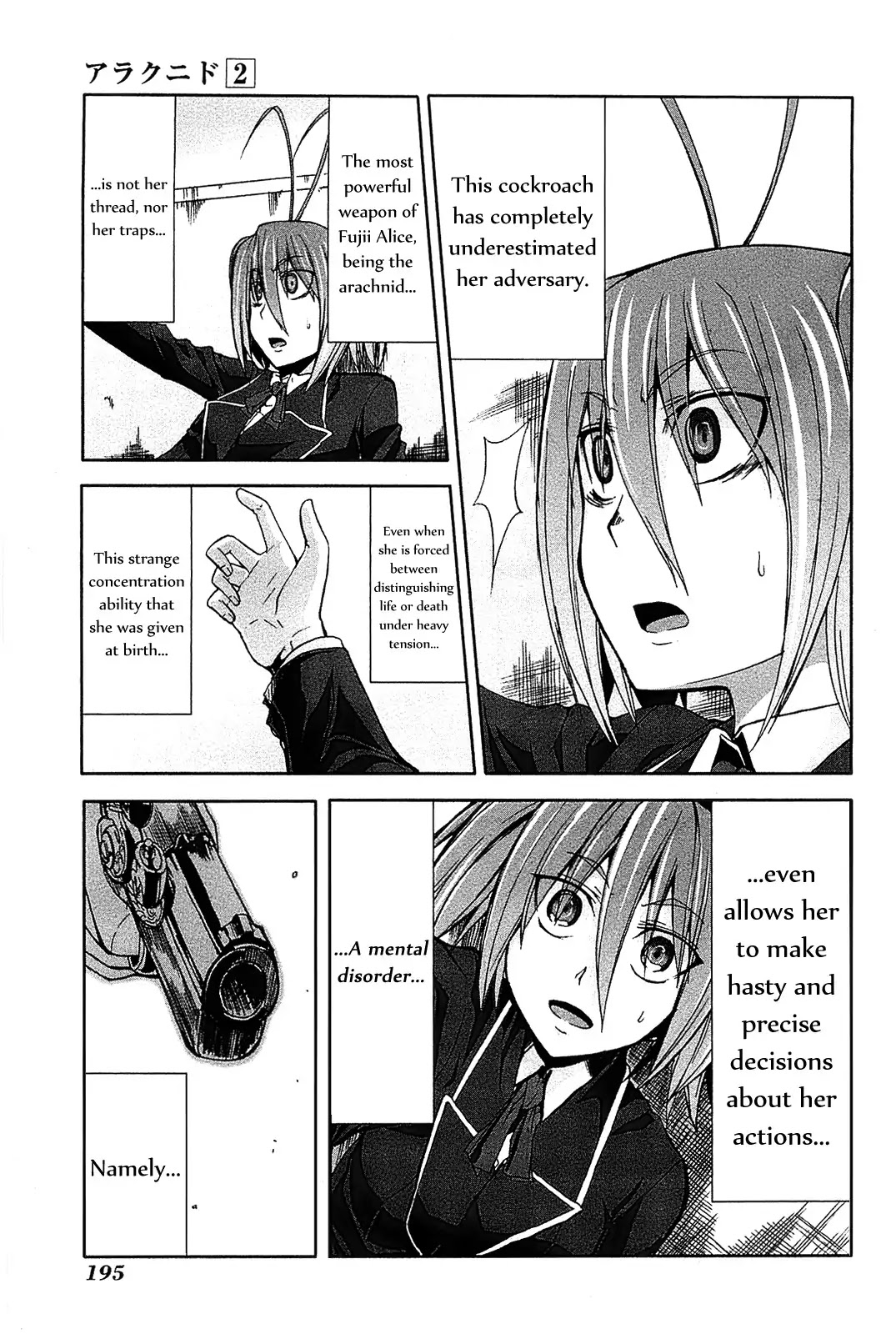 Arachnid Chapter 10 page 23 - Chapter 10 : I Believe That There Is no Other Way Than That