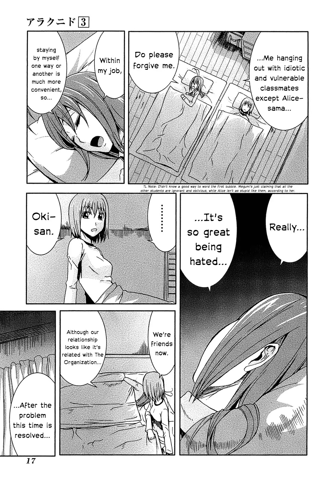 Arachnid Chapter 11 page 20 - Chapter 11 : Turning Out Quite Well