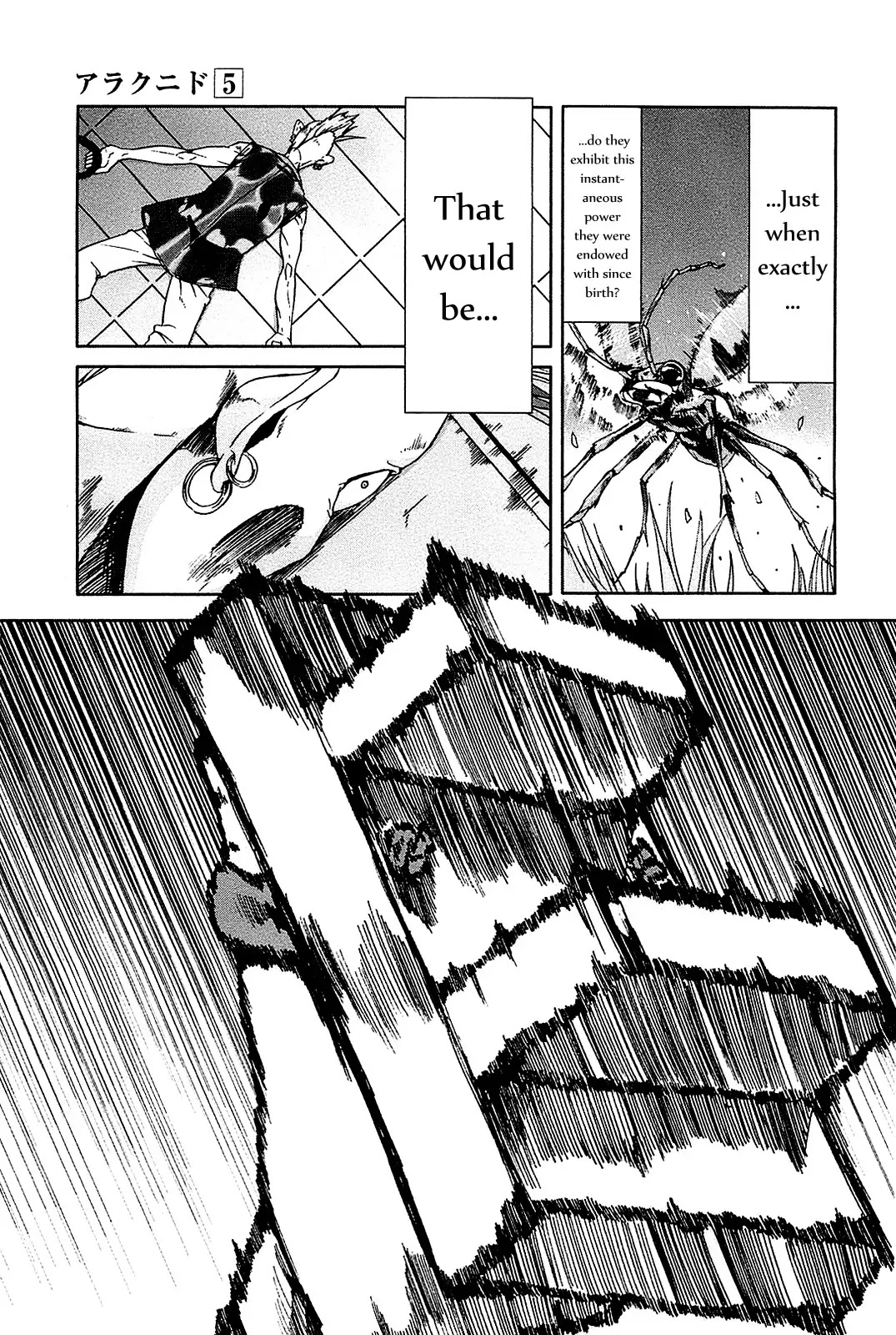 Arachnid Chapter 21 page 15 - Chapter 21 : Don't Misunderstand