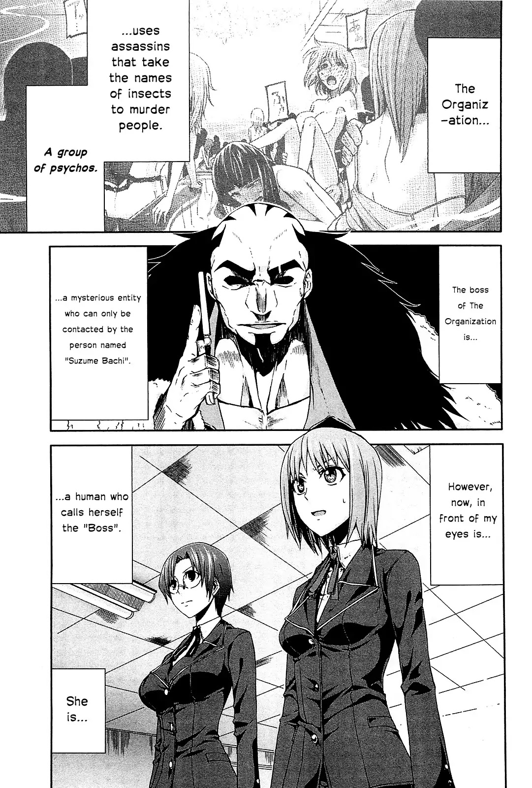 Arachnid Chapter 25 page 1 - Chapter 25 : It's Progressing Just as Planned