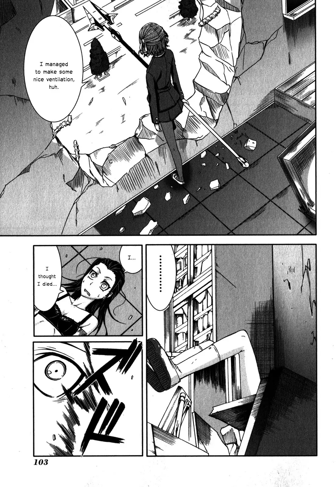 Arachnid Chapter 28 page 43 - Chapter 28 : I Can't Just Let Her Die