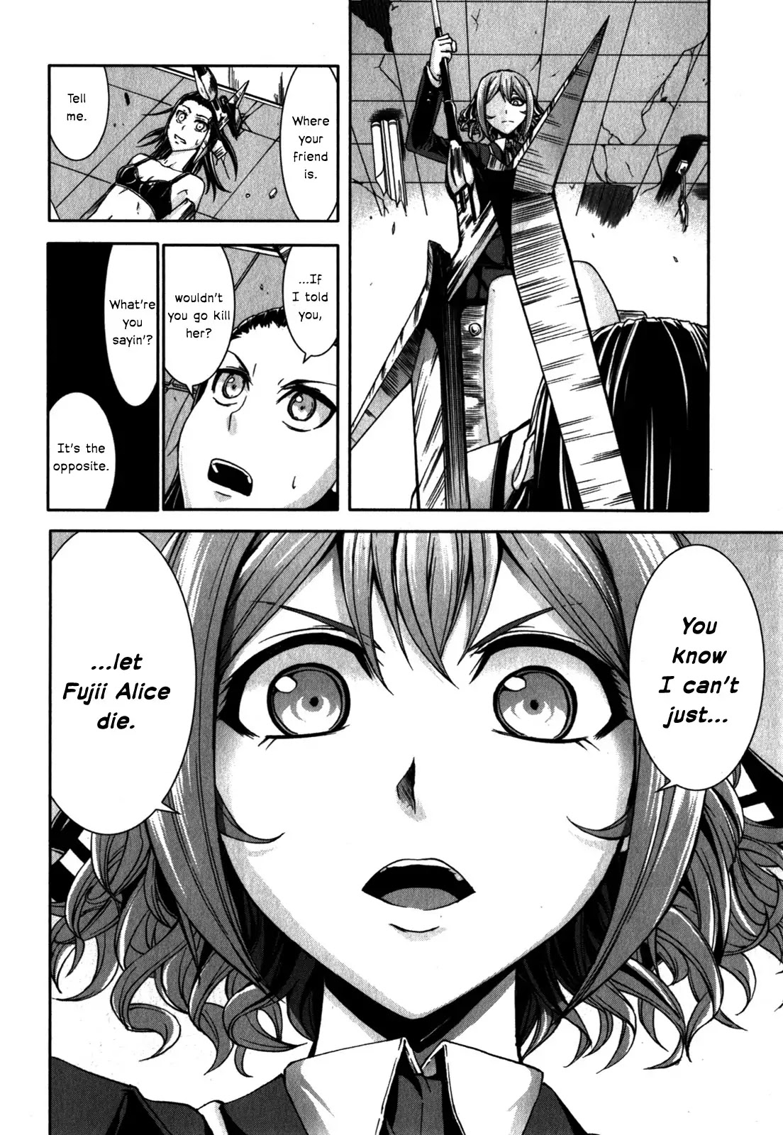 Arachnid Chapter 28 page 44 - Chapter 28 : I Can't Just Let Her Die
