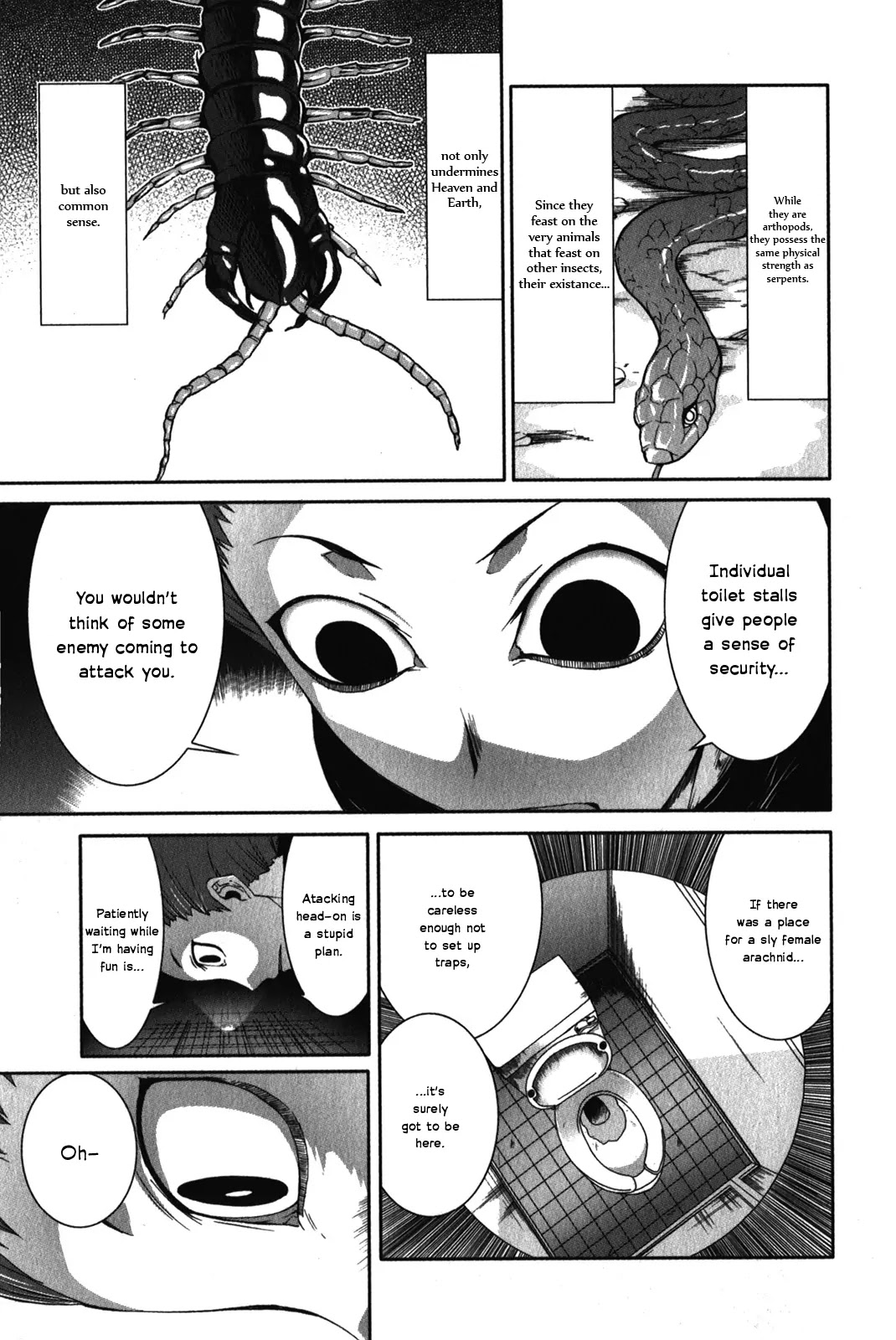 Arachnid Chapter 29 page 9 - Chapter 29: I'll Have You Feel It All Over Your Body!