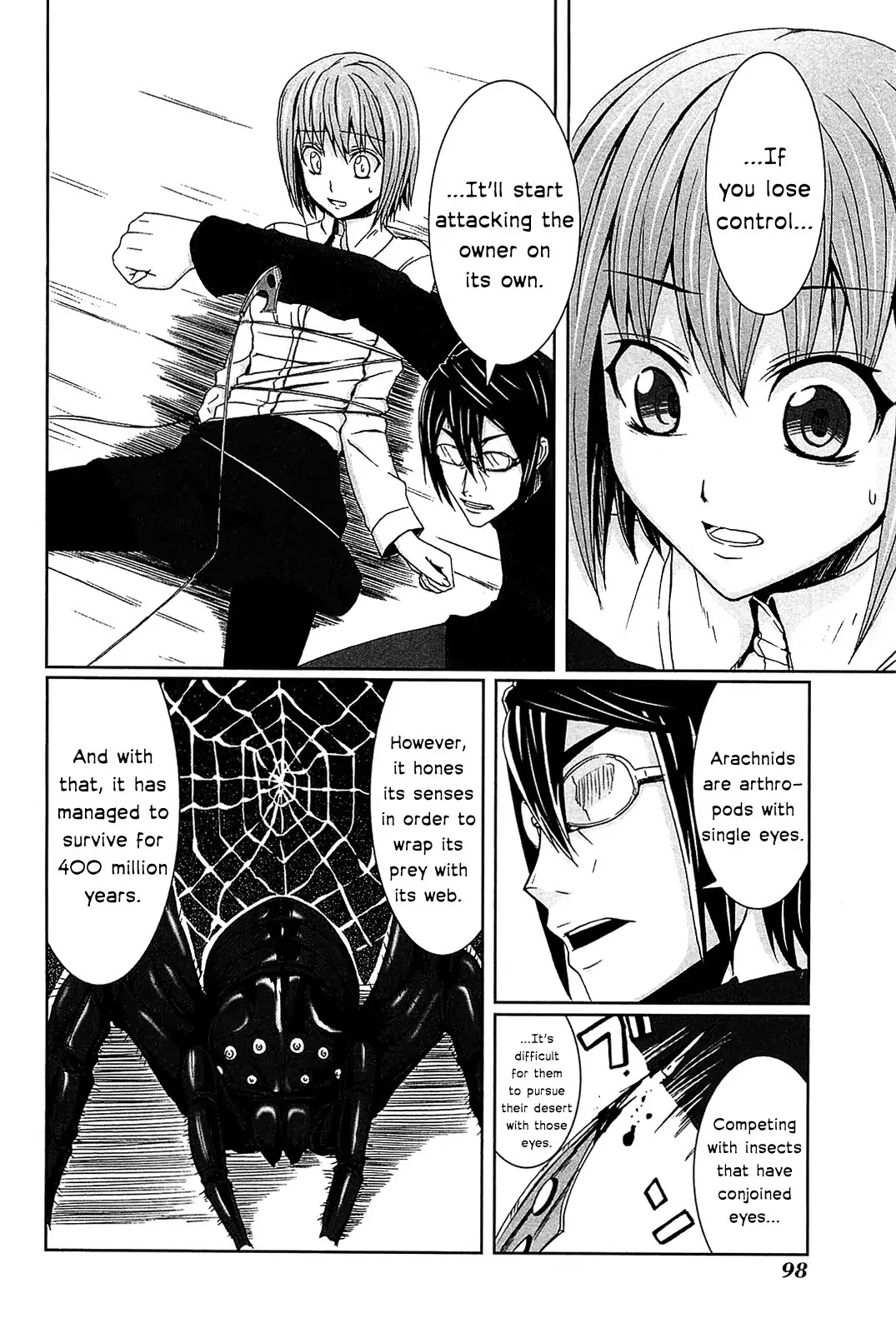 Arachnid Chapter 3 page 10 - Chapter 3 : I Intend to Kill People
