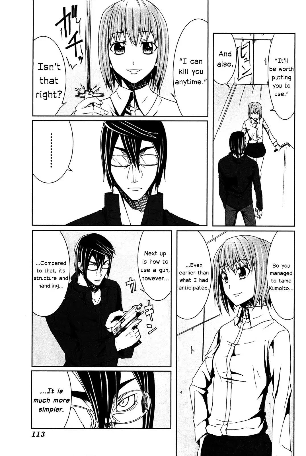 Arachnid Chapter 3 page 25 - Chapter 3 : I Intend to Kill People