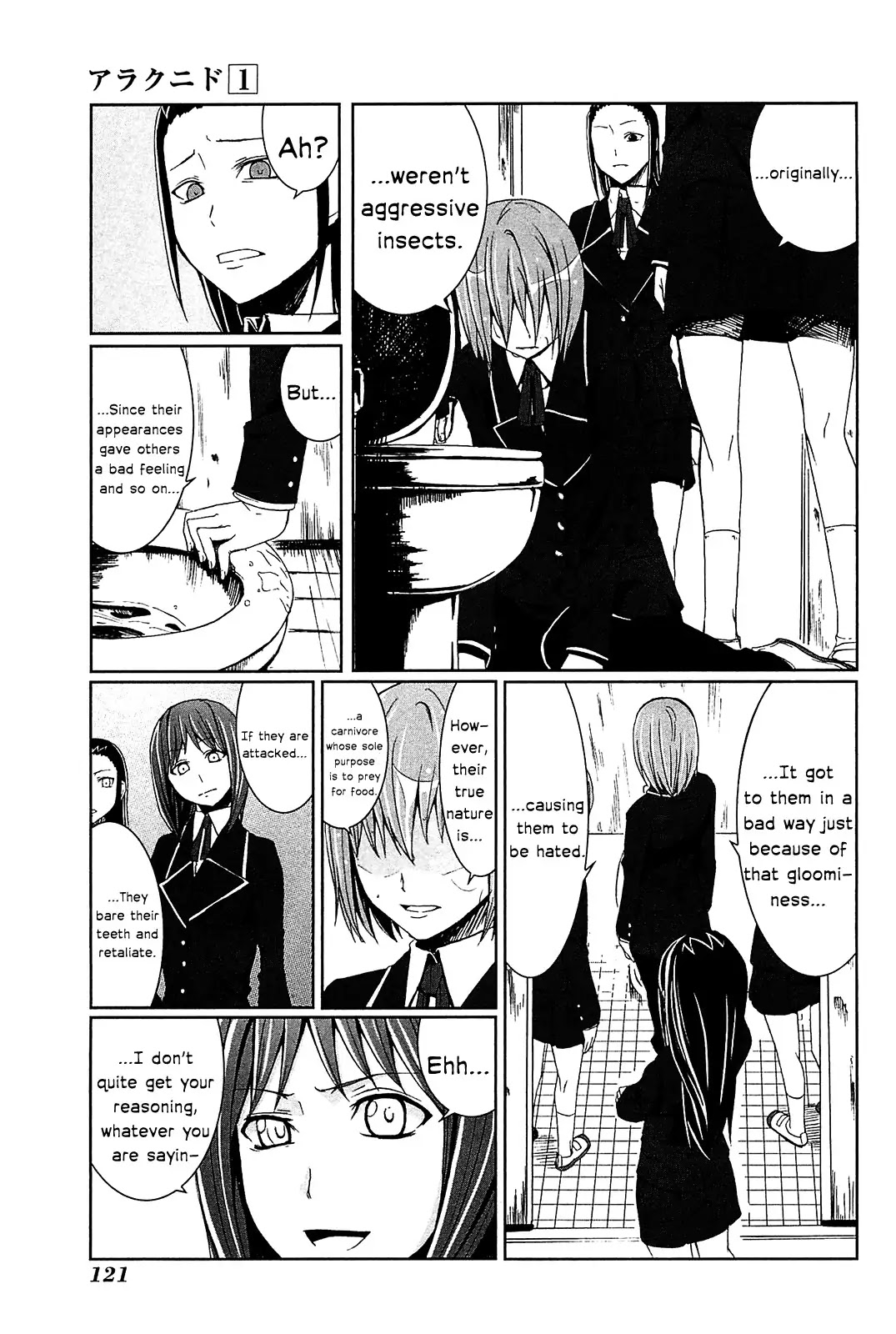 Arachnid Chapter 3 page 33 - Chapter 3 : I Intend to Kill People