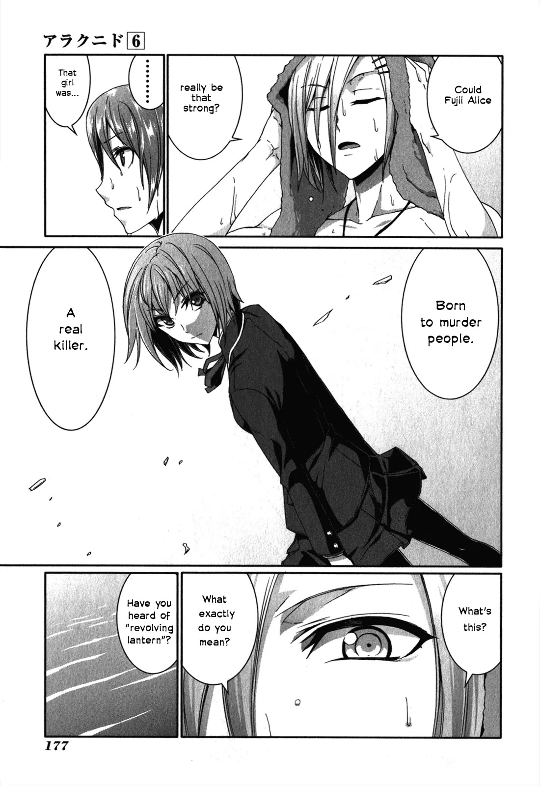 Arachnid Chapter 30 page 31 - Chapter 30: There's No Way You'll Kill That Girl