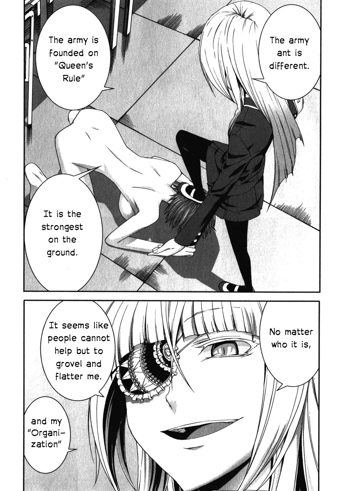 Arachnid Chapter 30 page 4 - Chapter 30: There's No Way You'll Kill That Girl