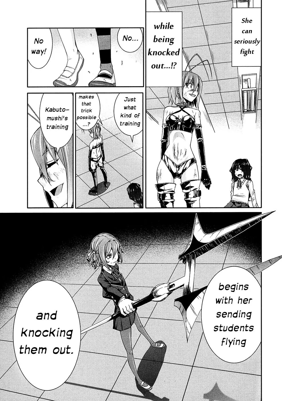 Arachnid Chapter 34 page 23 - Chapter 34: Anyone Is Fine As Long As It's a Girl!?