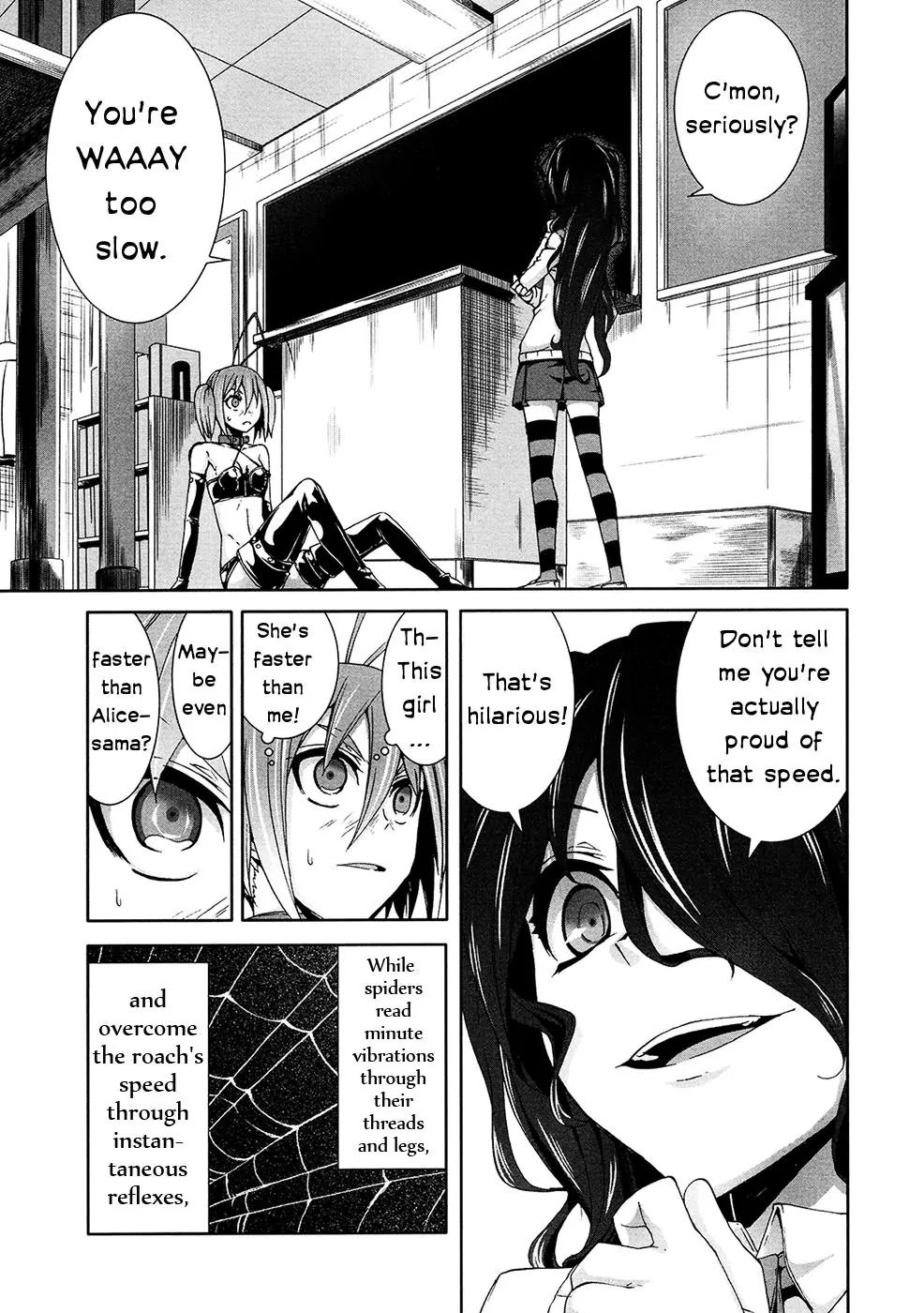 Arachnid Chapter 34 page 3 - Chapter 34: Anyone Is Fine As Long As It's a Girl!?