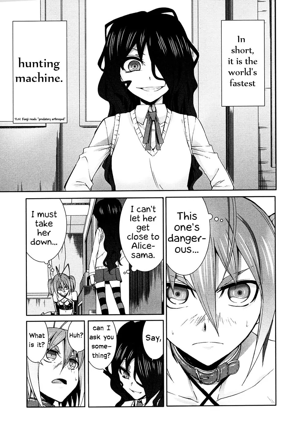 Arachnid Chapter 34 page 5 - Chapter 34: Anyone Is Fine As Long As It's a Girl!?