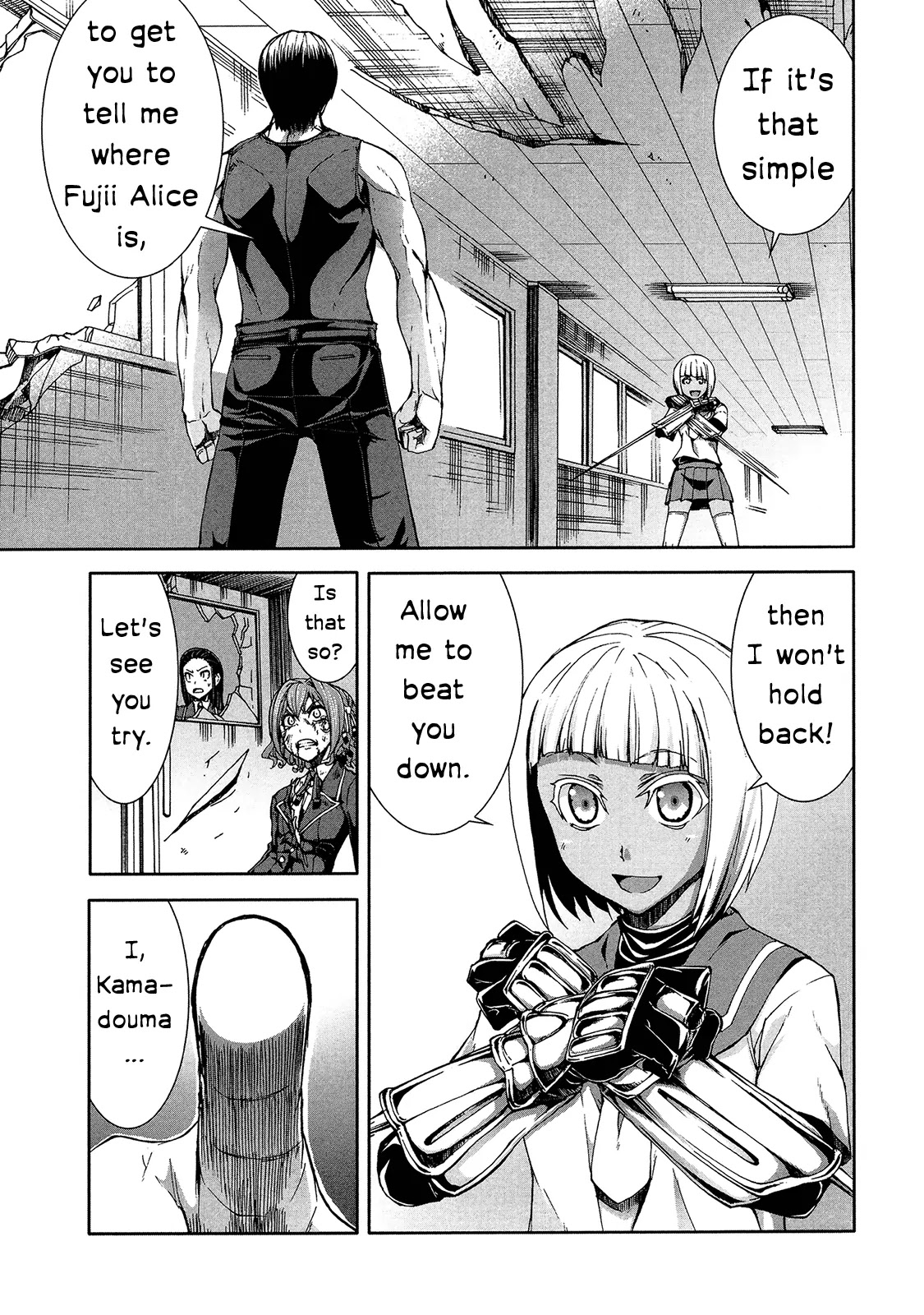 Arachnid Chapter 41 page 1 - Chapter 41: That Won't Work on Me