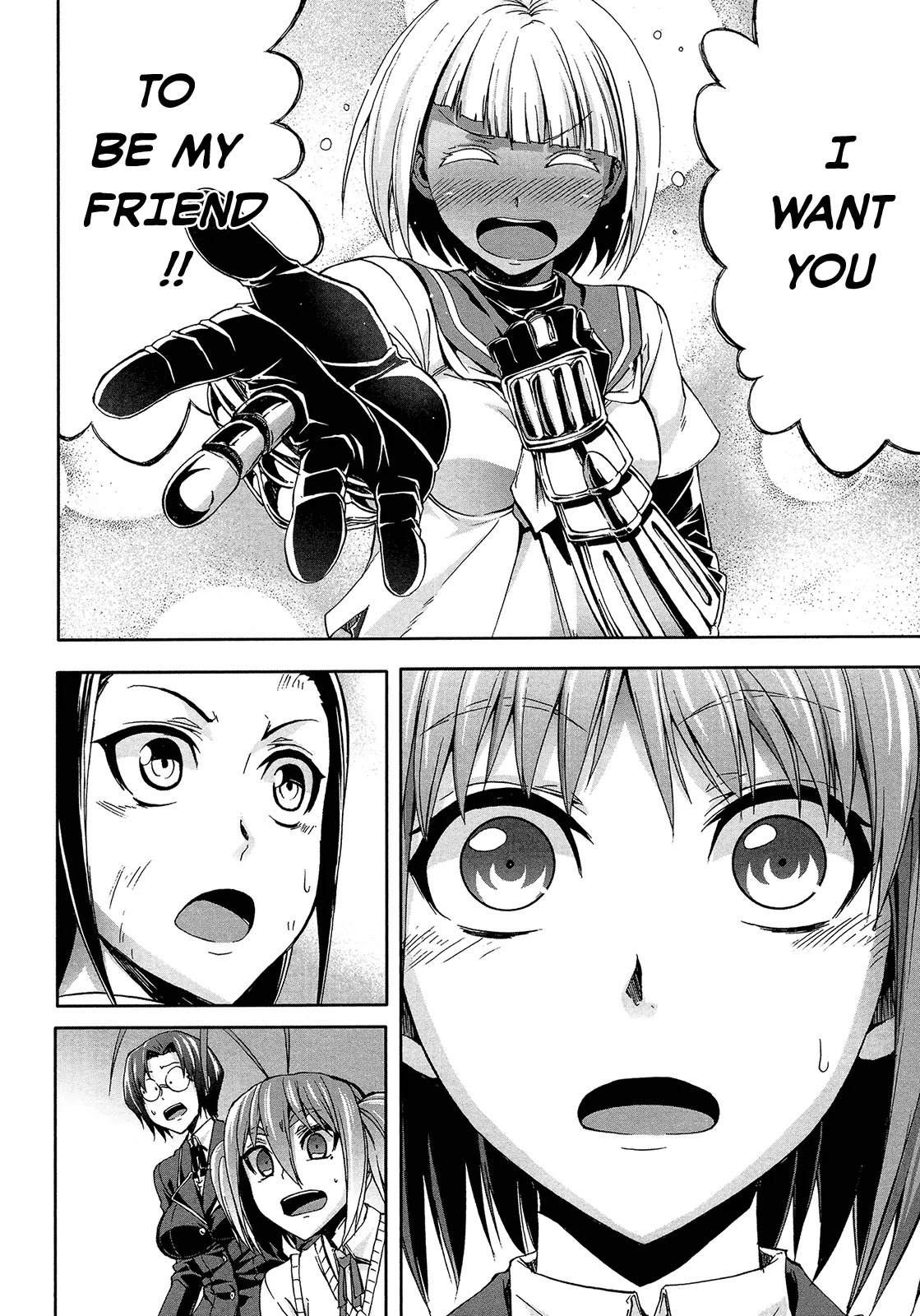 Arachnid Chapter 43 page 18 - Chapter 43: Why Are You Chatting with Other Girls?