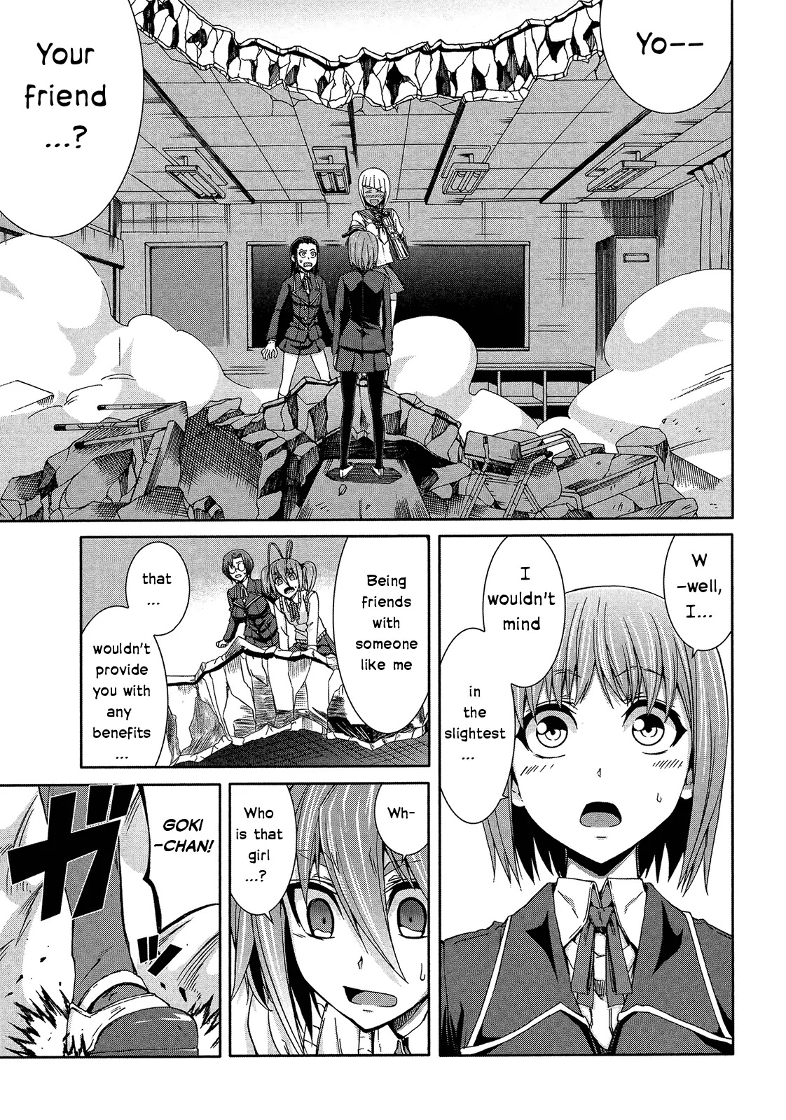 Arachnid Chapter 43 page 19 - Chapter 43: Why Are You Chatting with Other Girls?