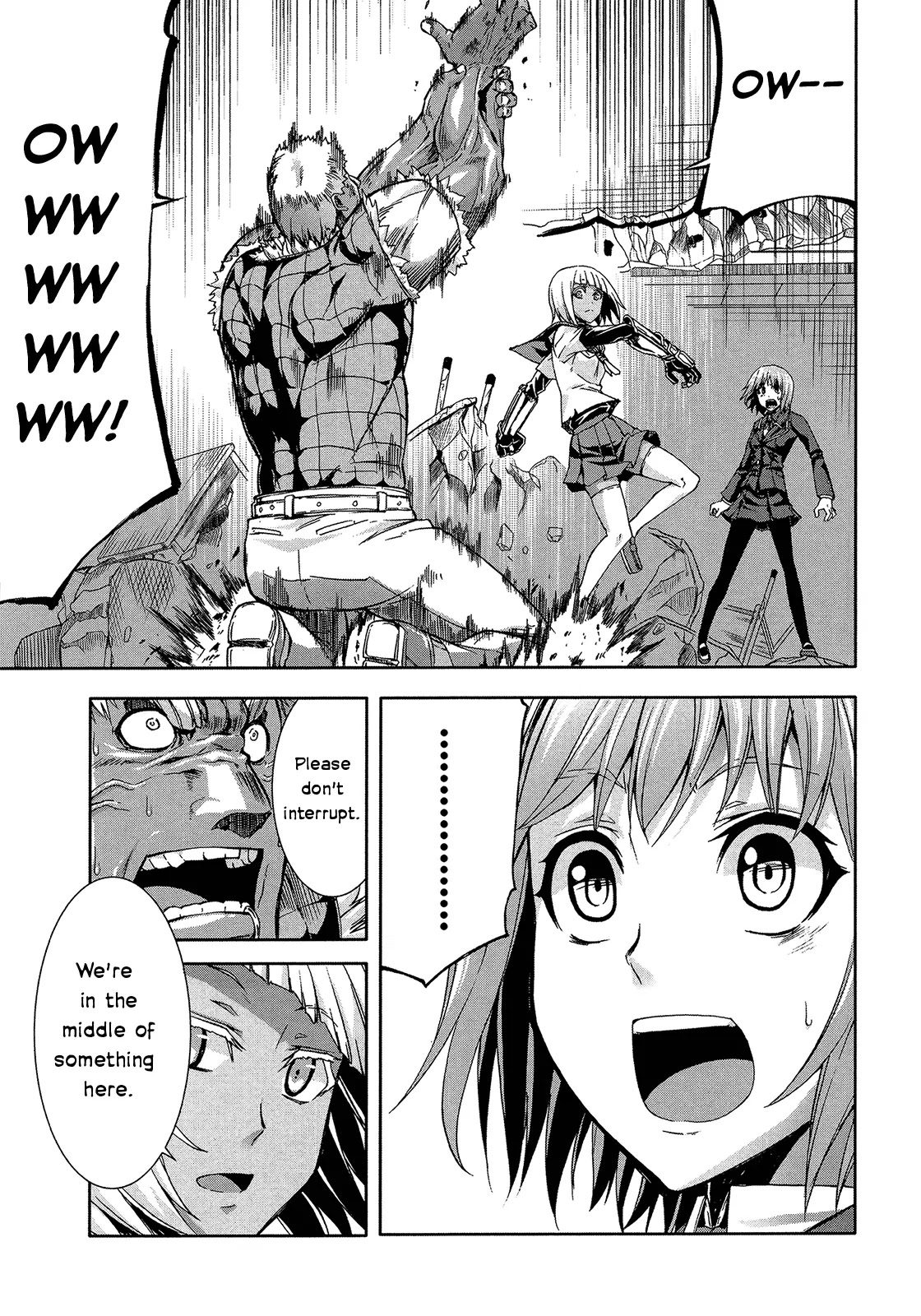 Arachnid Chapter 43 page 27 - Chapter 43: Why Are You Chatting with Other Girls?