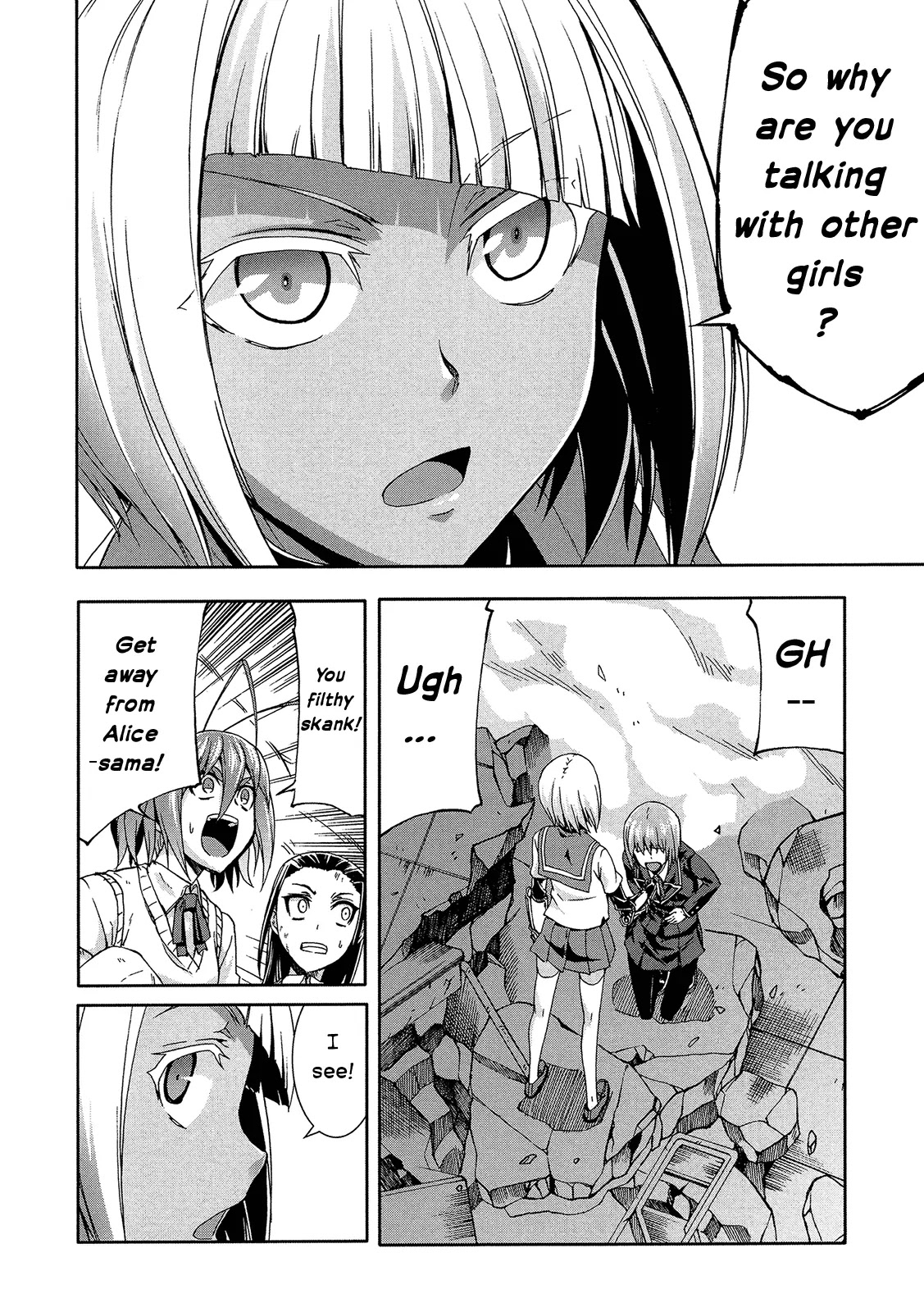 Arachnid Chapter 43 page 34 - Chapter 43: Why Are You Chatting with Other Girls?