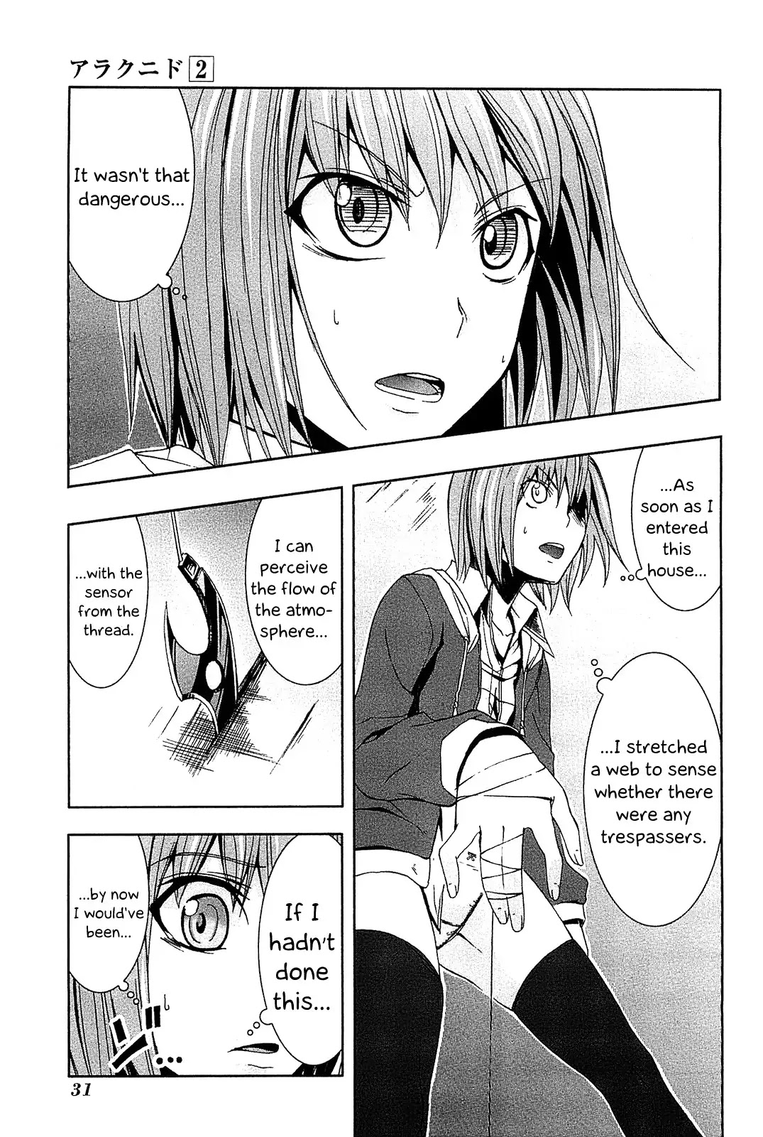 Arachnid Chapter 6 page 34 - Chapter 6 : This Is My Method of Survival