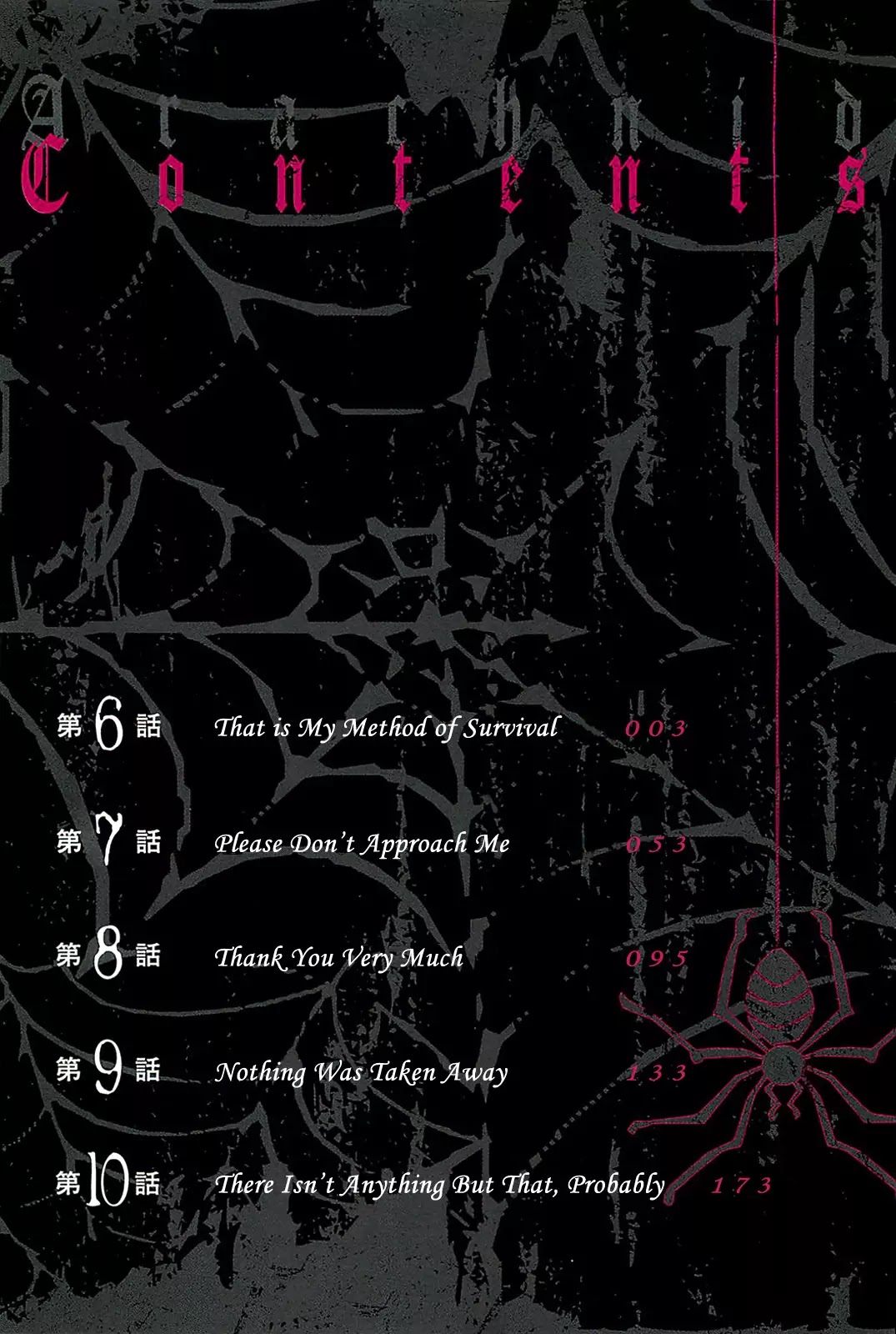 Arachnid Chapter 6 page 5 - Chapter 6 : This Is My Method of Survival