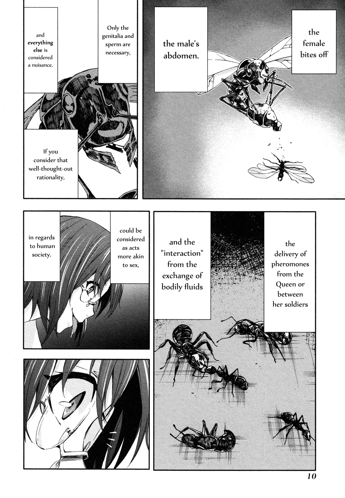 Arachnid Chapter 61 page 12 - Chapter 61: Welcome to My Army Ant Kingdom