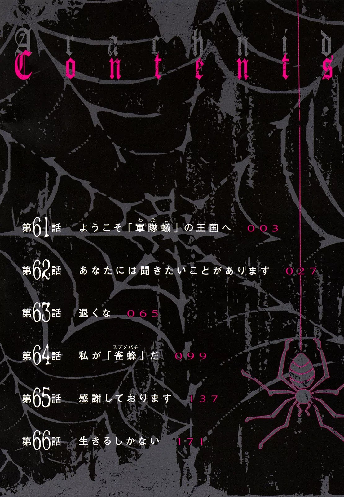 Arachnid Chapter 61 page 5 - Chapter 61: Welcome to My Army Ant Kingdom