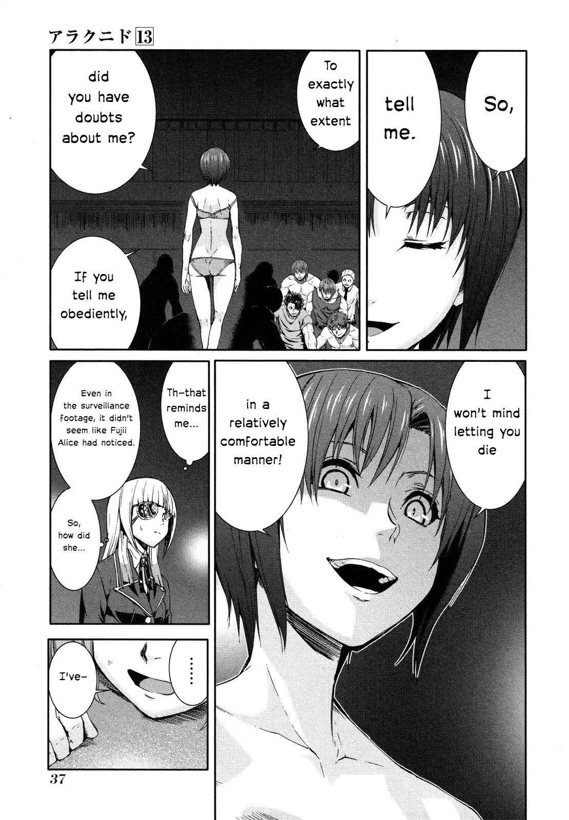 Arachnid Chapter 62 page 11 - Chapter 62: There's Something I Want to Ask You