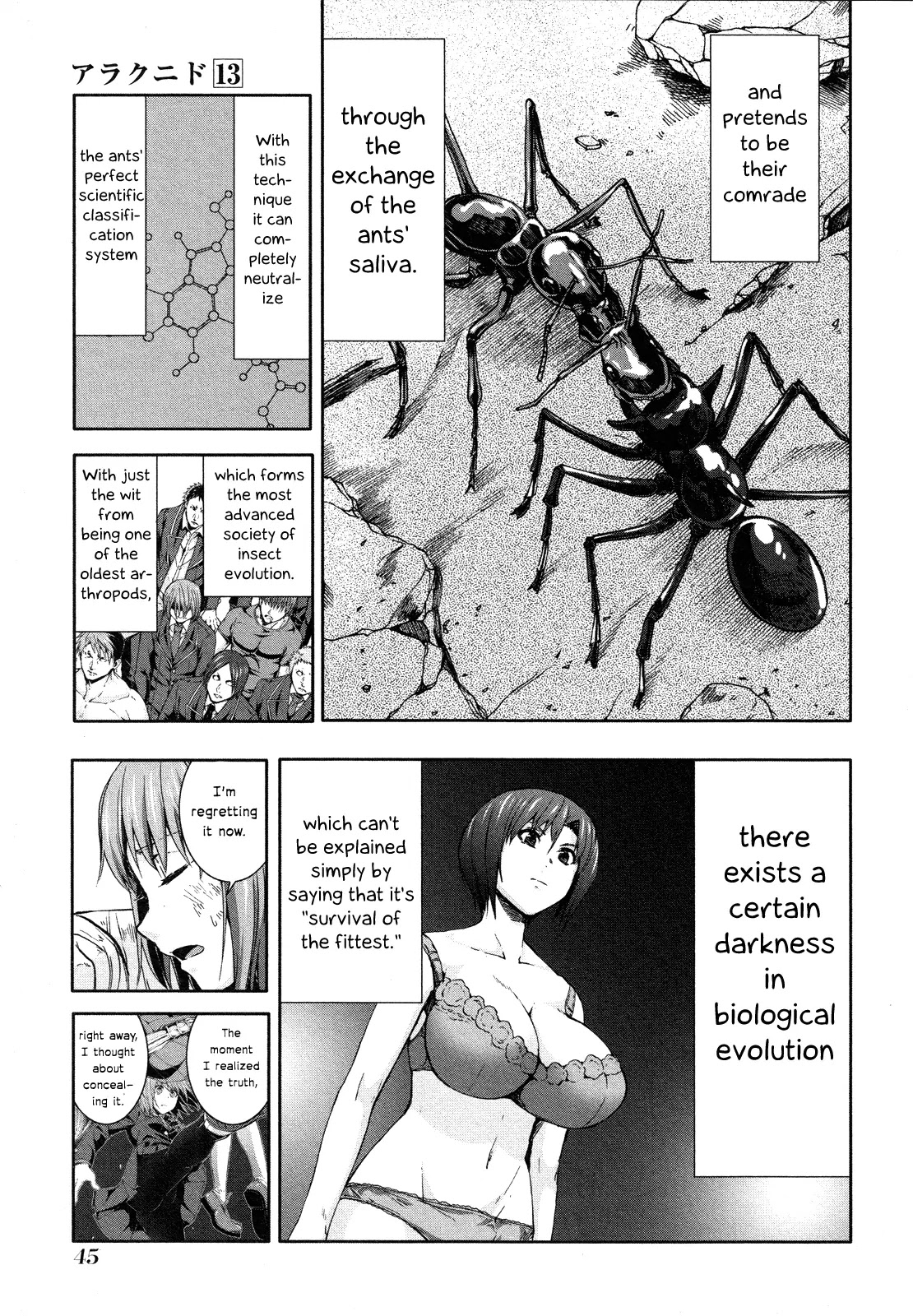Arachnid Chapter 62 page 18 - Chapter 62: There's Something I Want to Ask You