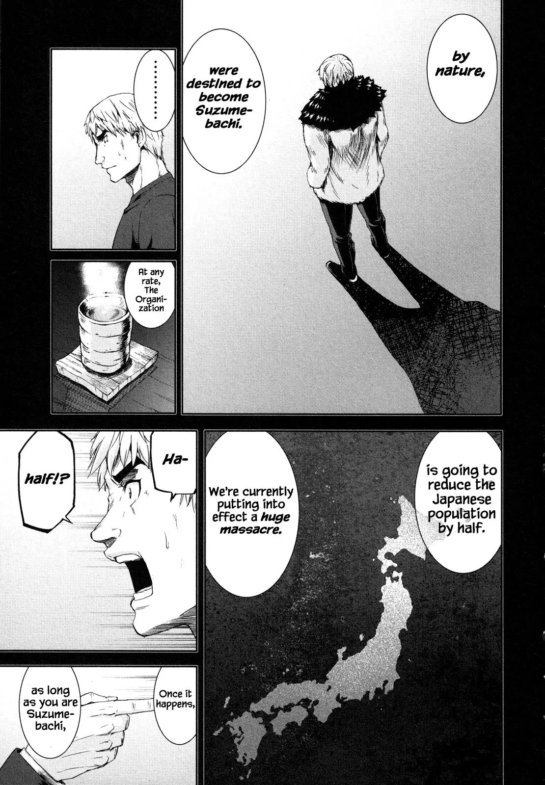 Arachnid Chapter 64 page 35 - Chapter 64: I am Suzumebachi