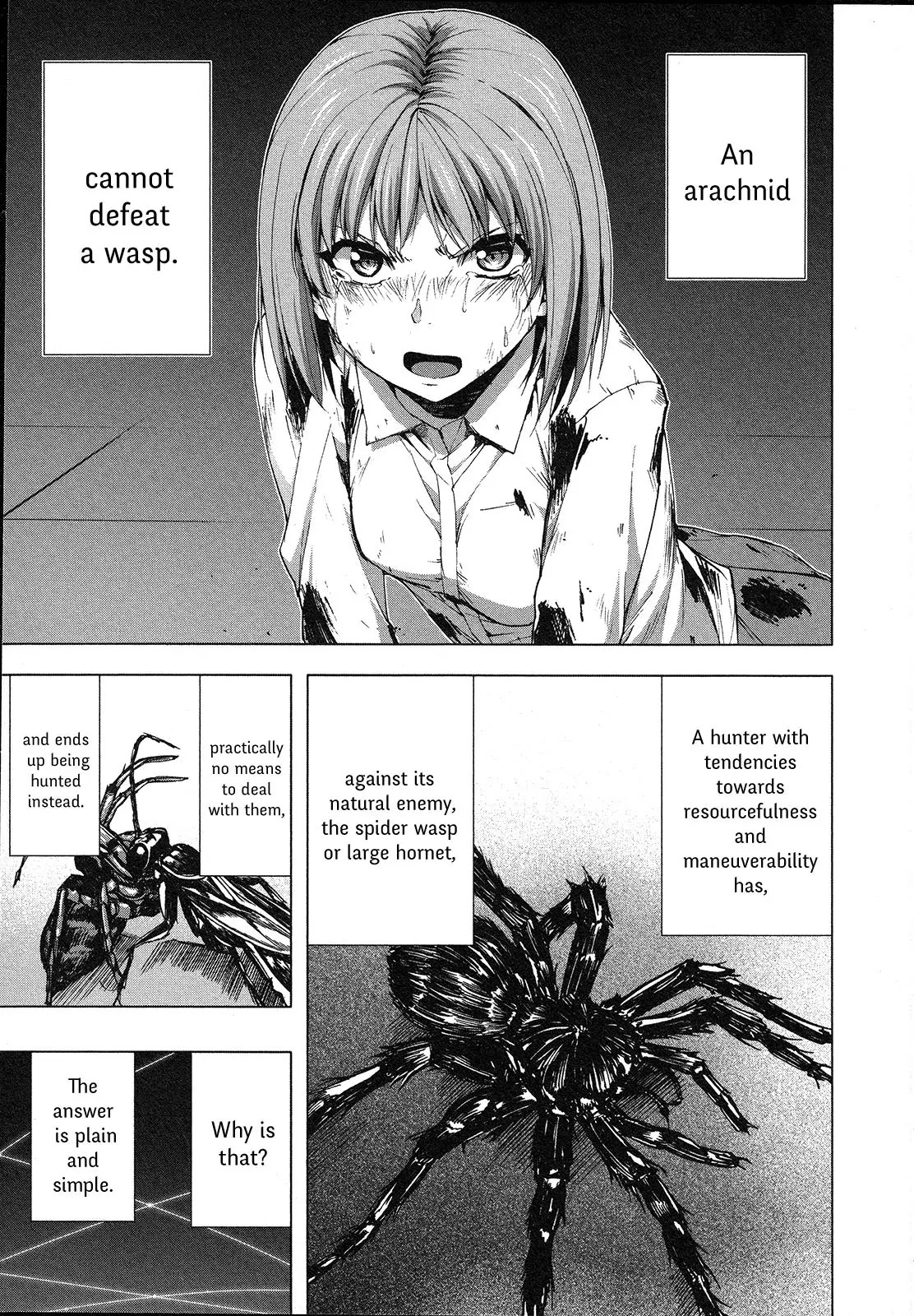 Arachnid Chapter 66 page 1 - Chapter 66: I Have No Choice But to Survive