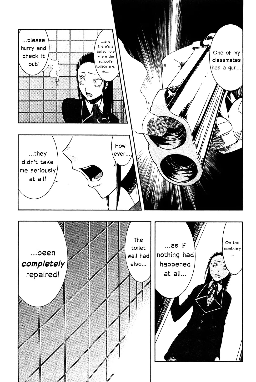 Arachnid Chapter 7 page 21 - Chapter 7: Please, Don't Get Close To Me