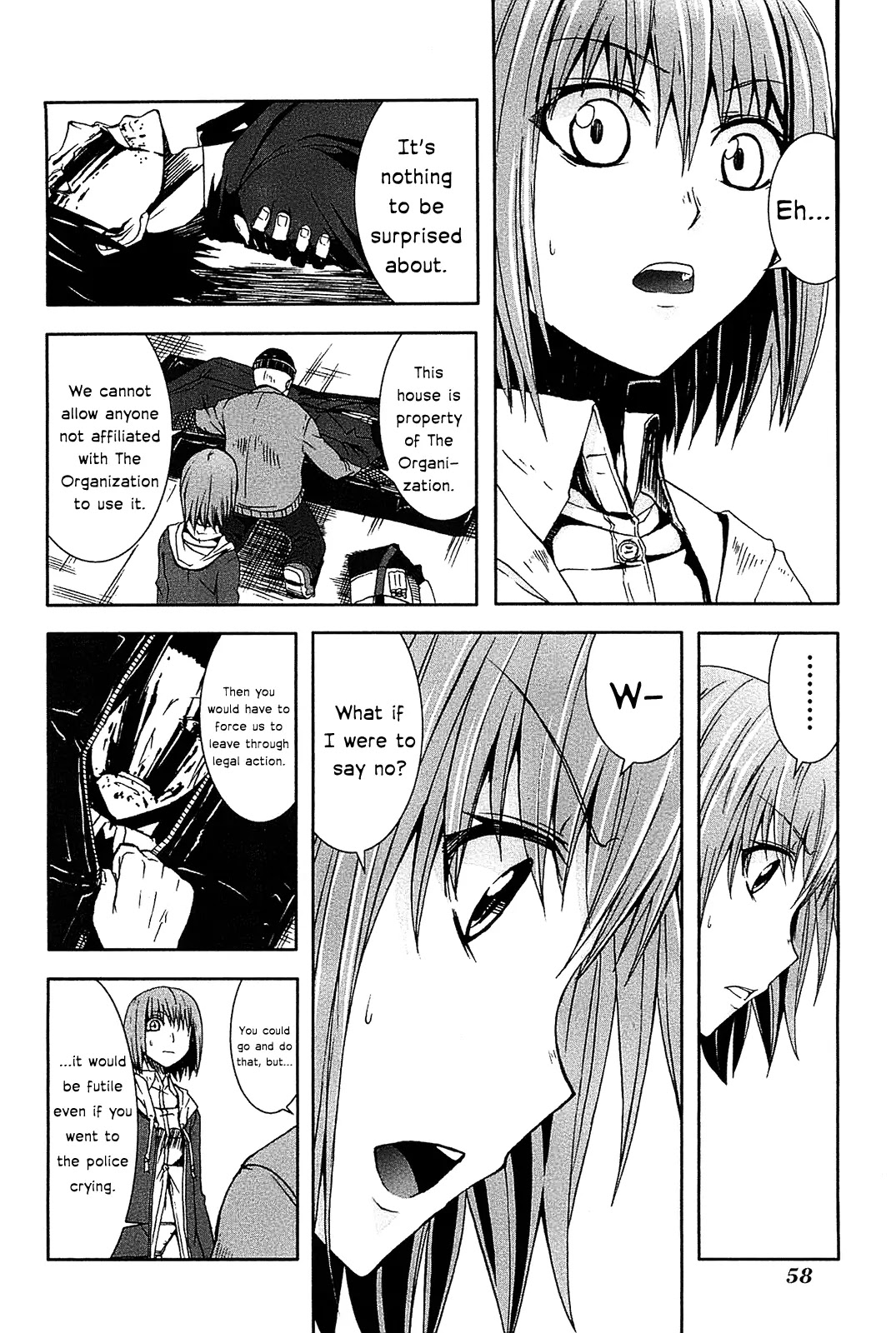 Arachnid Chapter 7 page 6 - Chapter 7: Please, Don't Get Close To Me