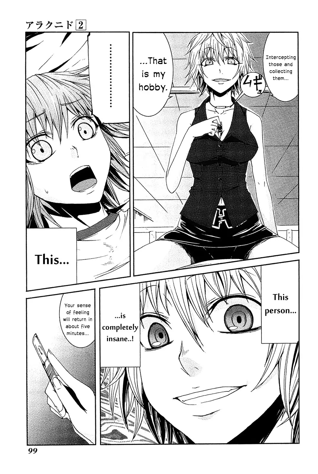 Arachnid Chapter 8 page 5 - Chapter 8 : Thank You Very Much