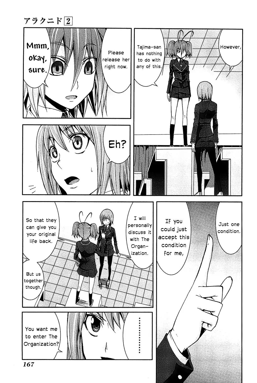 Arachnid Chapter 9 page 34 - Chapter 9 : I Won't Let Anything Get Taken Away