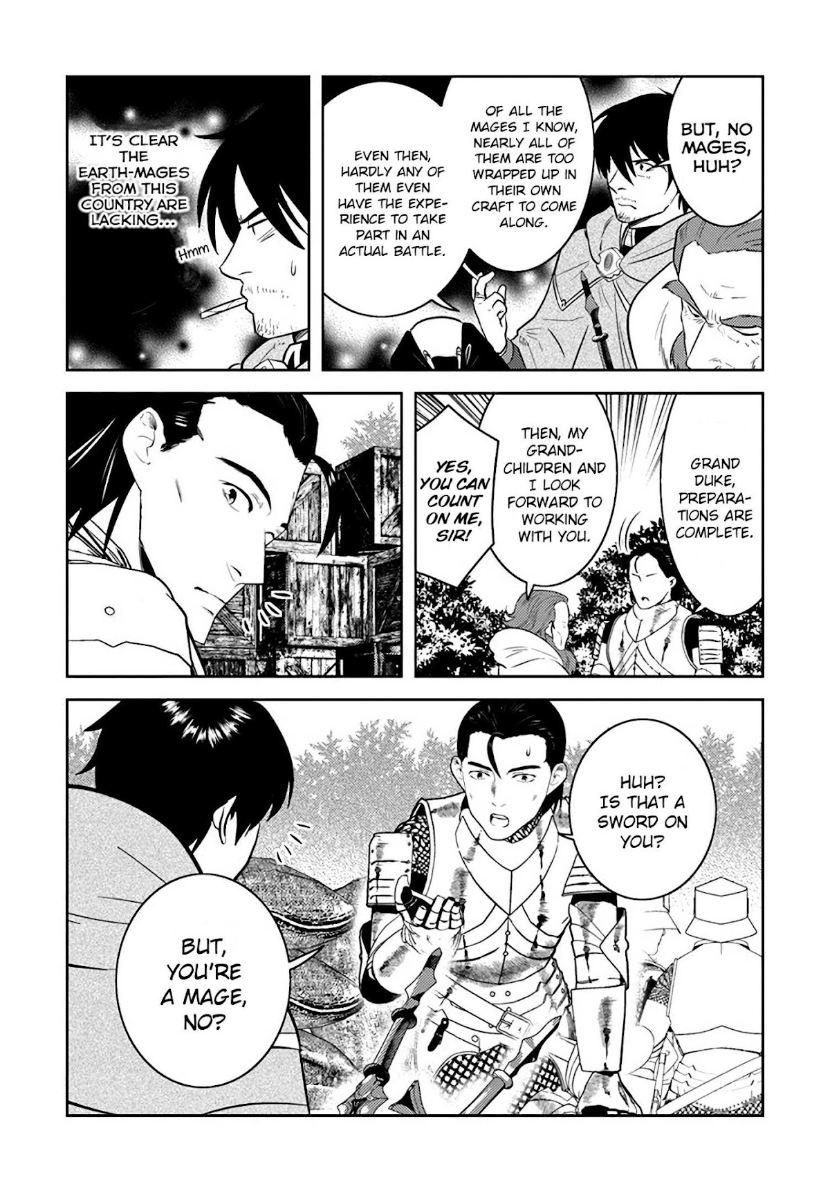 Arafoo Kenja no Isekai Seikatsu Nikki Chapter 11 page 12 - Chapter 11: Ossan meets the lord