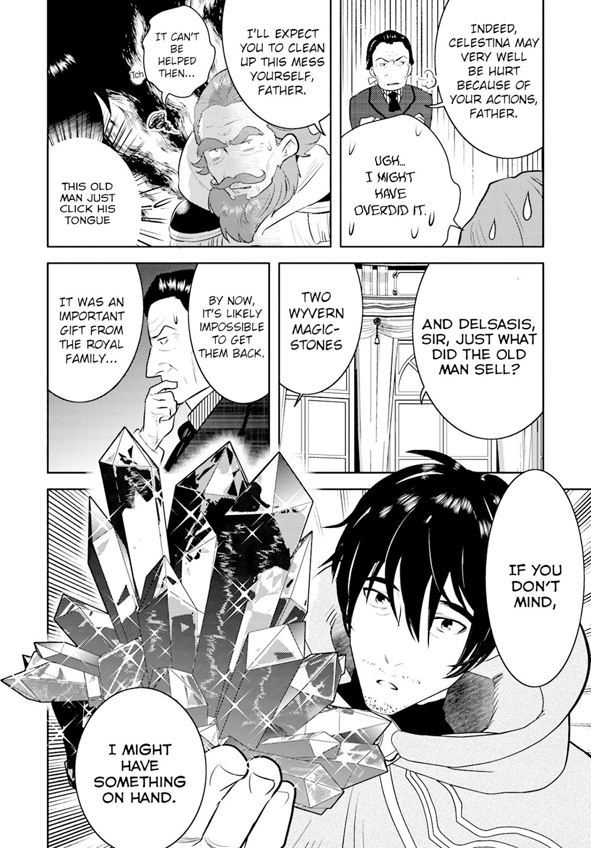 Arafoo Kenja no Isekai Seikatsu Nikki Chapter 11 page 8 - Chapter 11: Ossan meets the lord