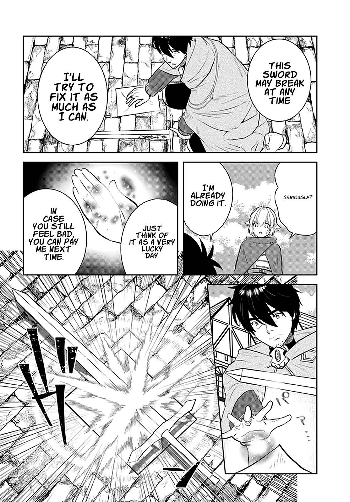 Arafoo Kenja no Isekai Seikatsu Nikki Chapter 21 page 14 - Chapter 21: Ossan, interfering in others business'